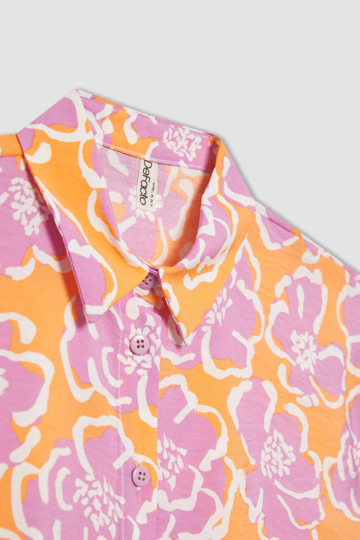 پیراهن دخترانه دفاکتو Defacto اورجینال دخترانه کد کالا B5064A824SM - تصویر 2