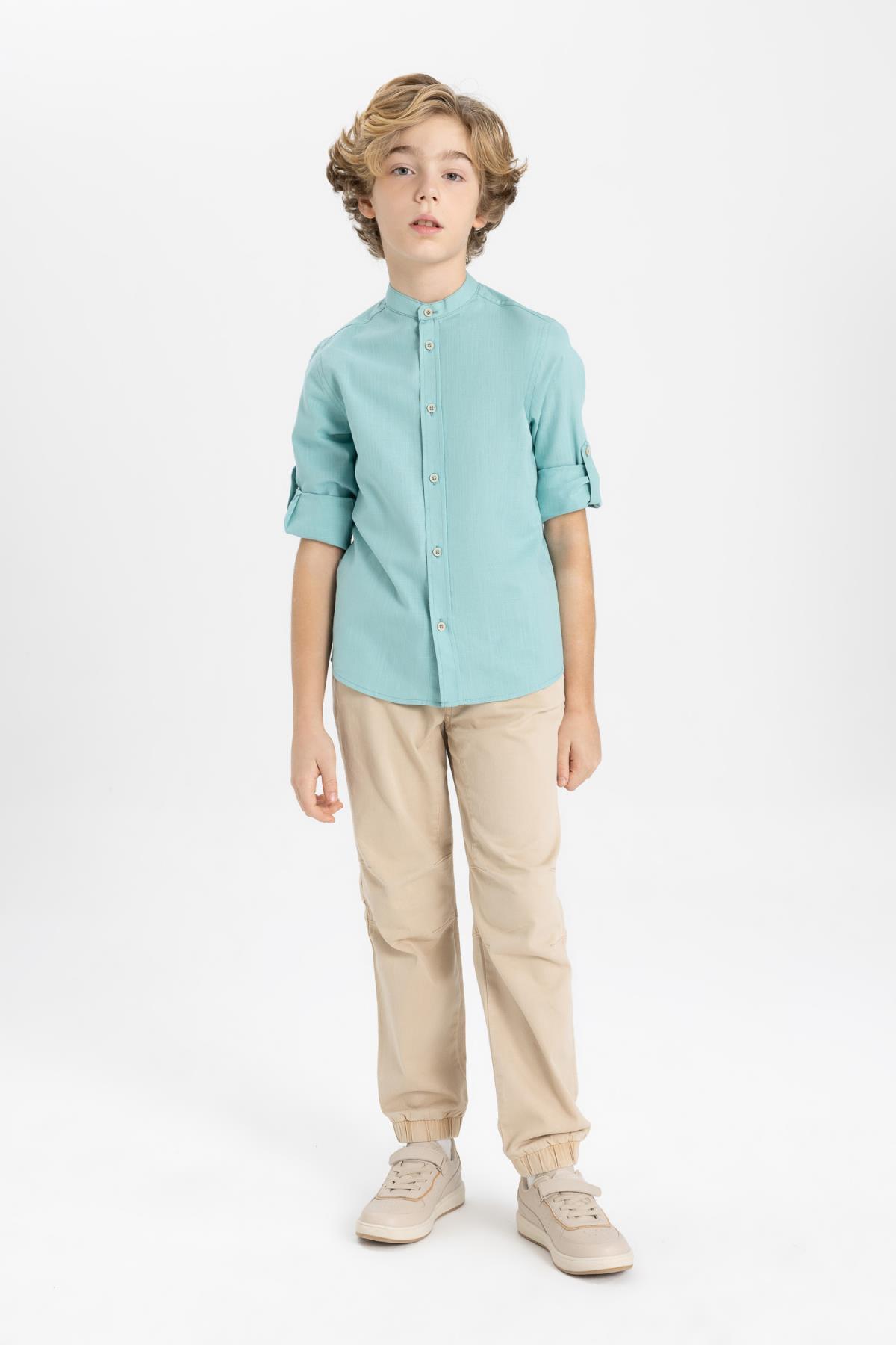 پیراهن پسرانه دفاکتو | Z1035A624SM Defacto - Image 2