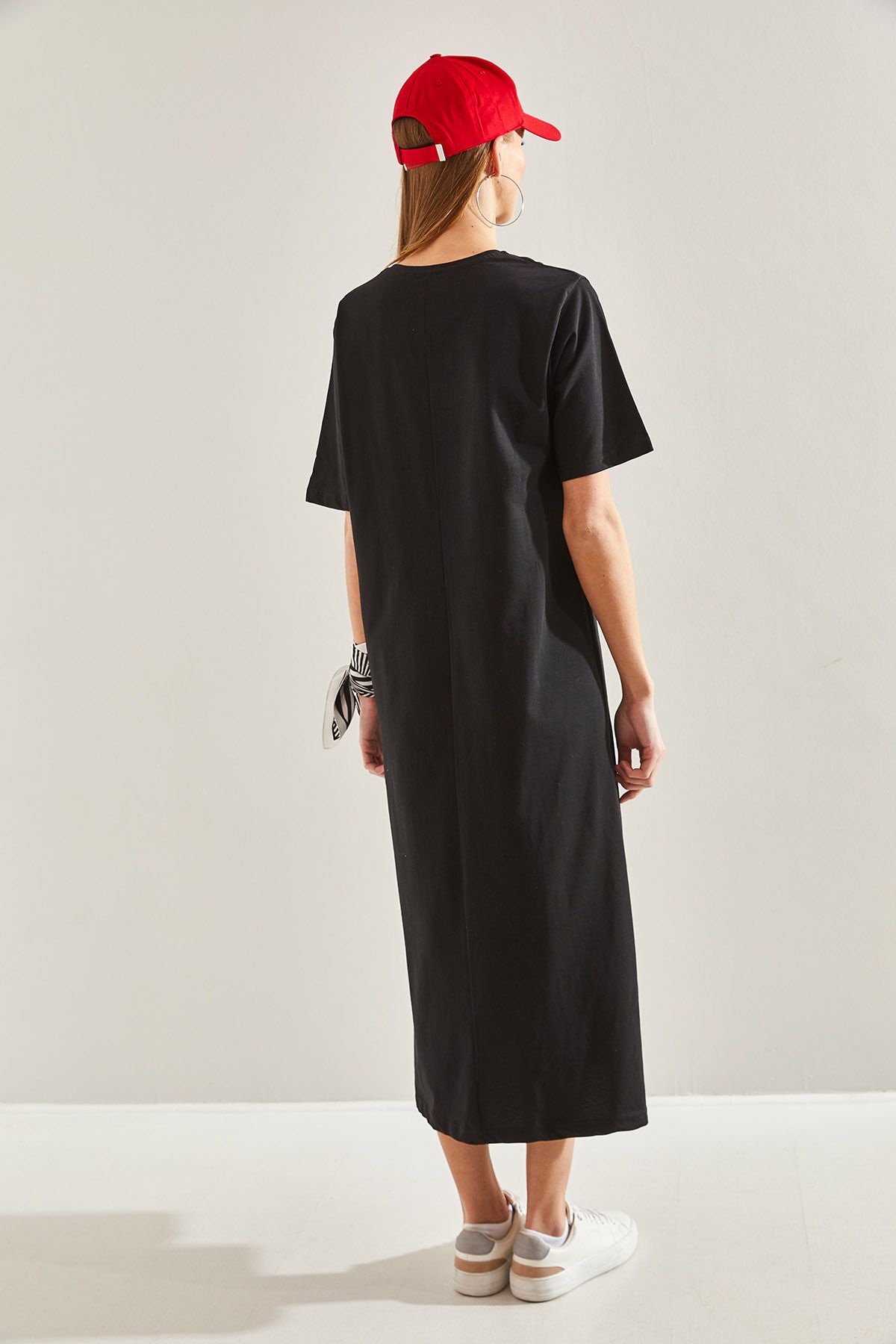 Bianco Lucci-Damen Double Basic Kleid 4
