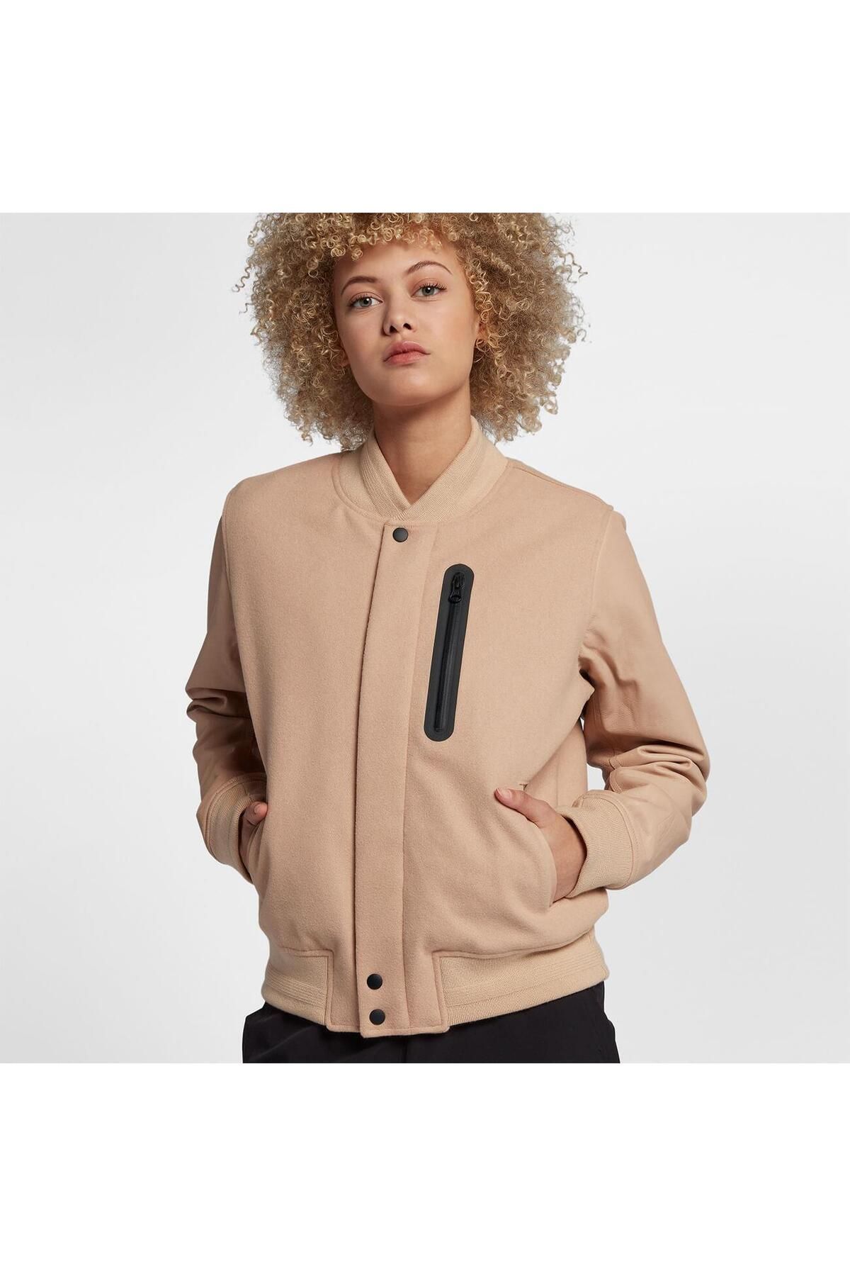 Nike Winter Jacket Gold colored Trendyol