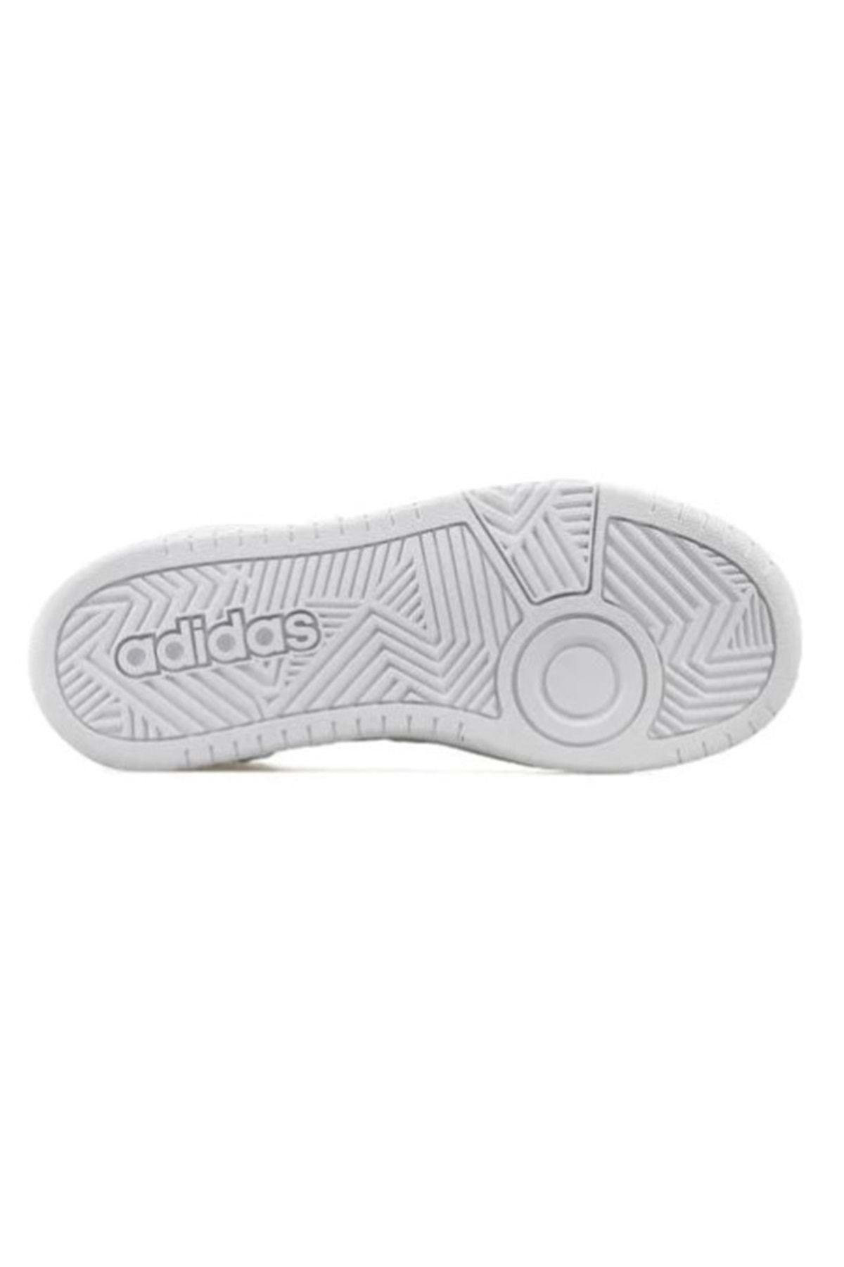 اسنیکر سفید مردانه و زنانه GW0401 HOOPS MID 3.0 K SNORED کفش های ورزشی adidas