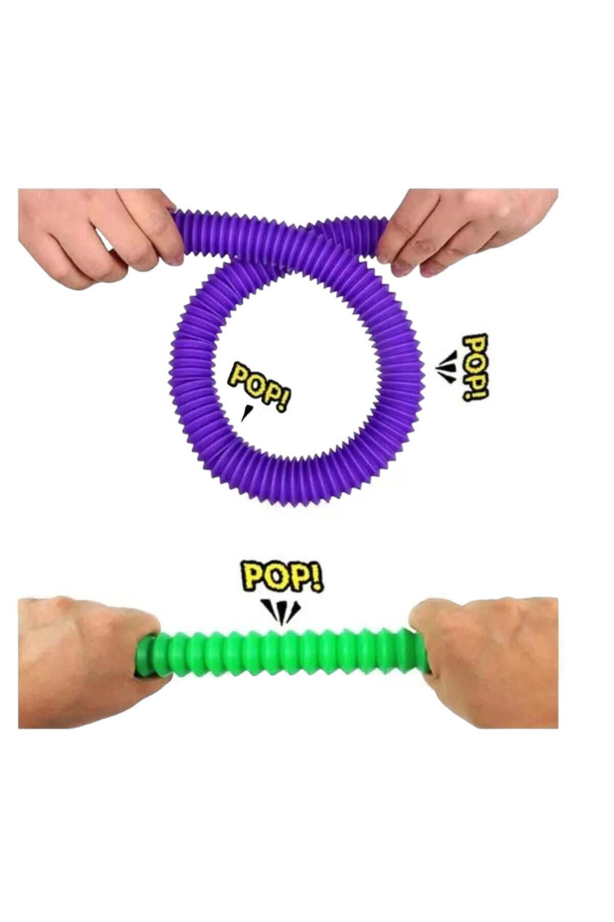 YILDIRIM OYUNCAK 20 Adet Pop Tubes Eğitici Stres Giderici Oyuncak Kız Erkek Cocuk Egitici Montessori Oyuncaklar fotoğrafı 2 (önizleme)