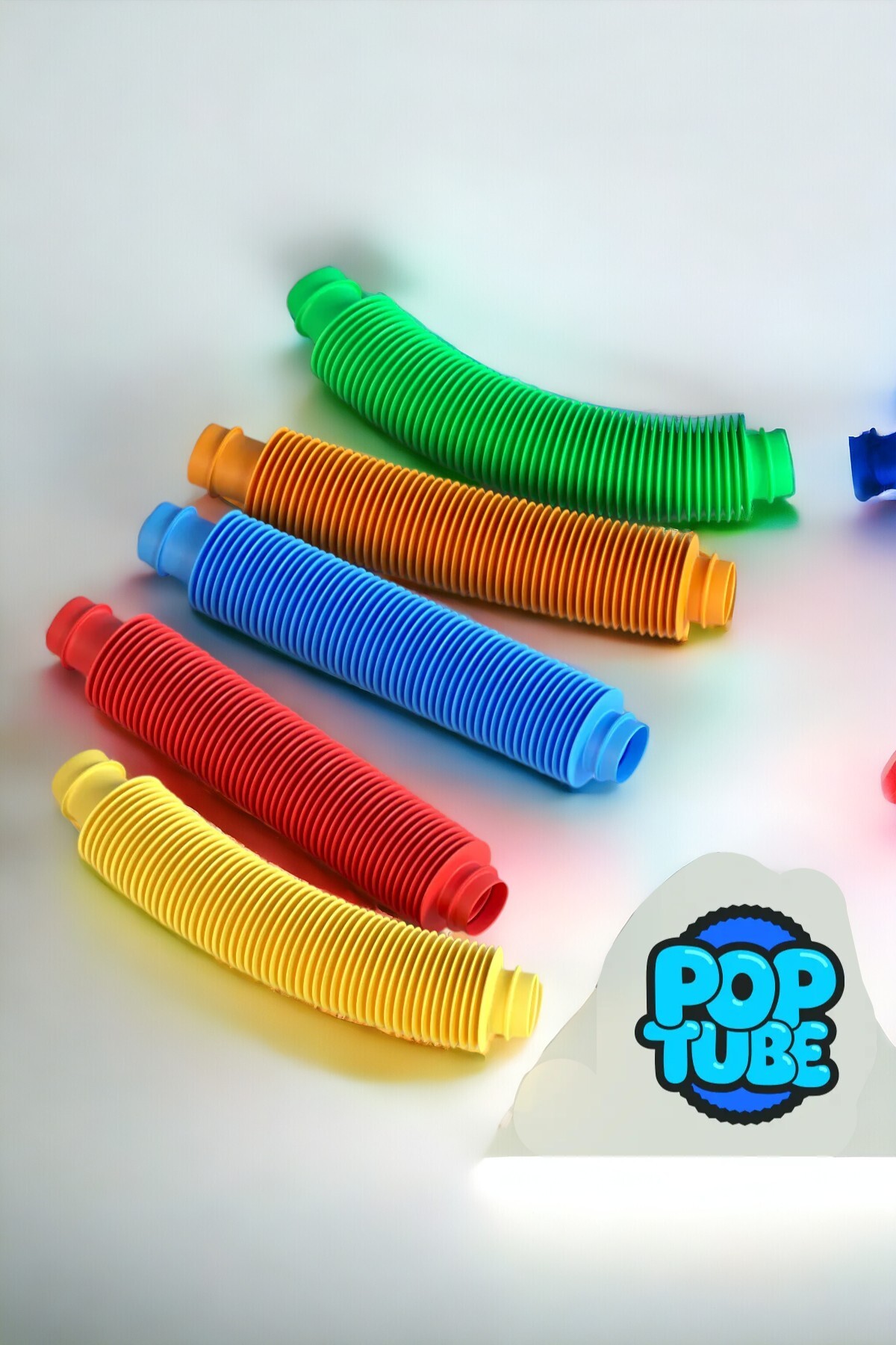 YILDIRIM OYUNCAK 20 Adet Pop Tubes Eğitici Stres Giderici Oyuncak Kız Erkek Cocuk Egitici Montessori Oyuncaklar fotoğrafı 3 (önizleme)