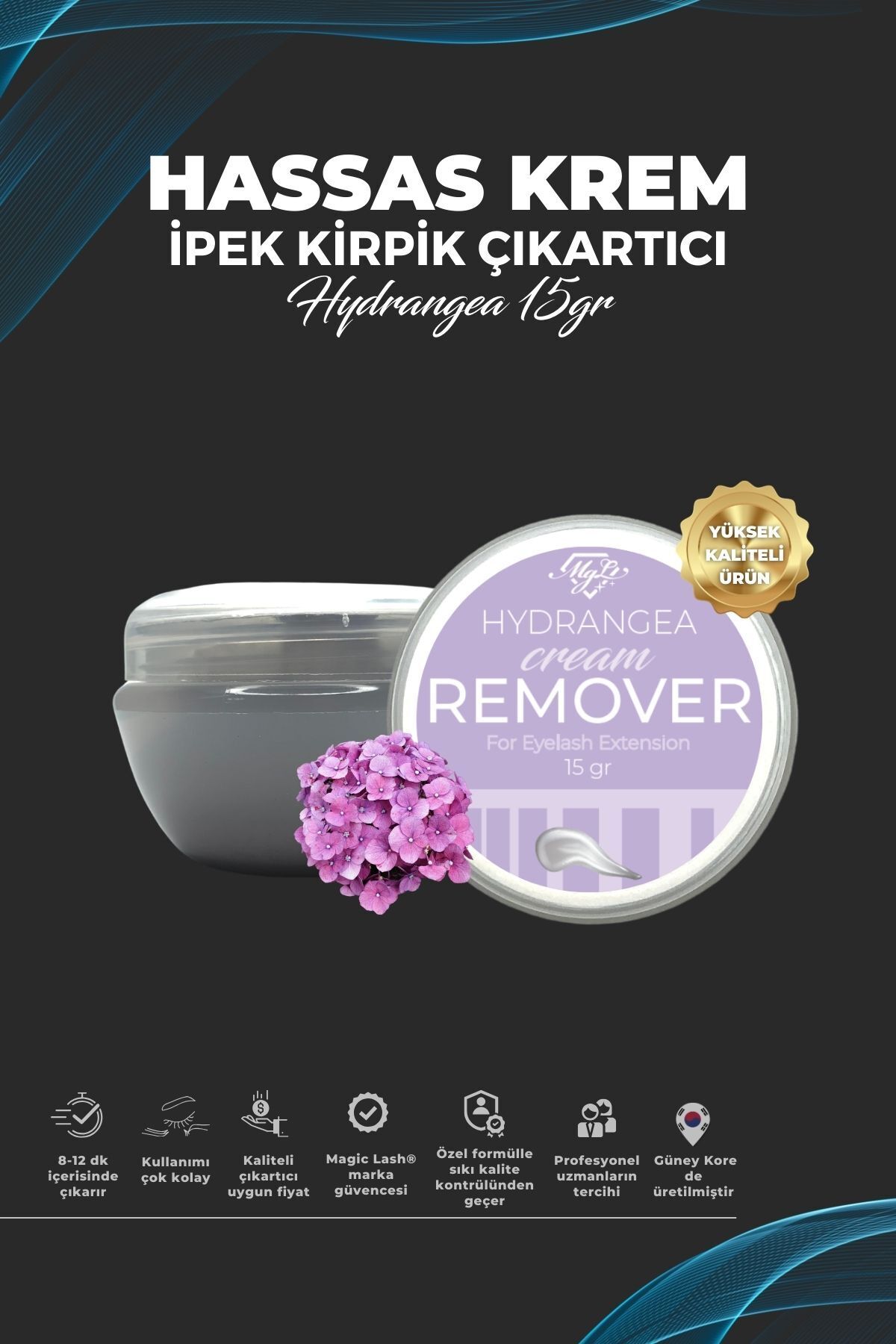 Hassas Göz Yakmayan Ipek Kirpik Çıkarıcı Krem Sökücü Hydrangea 15gr — TYCT5Q5PEN170257436631412