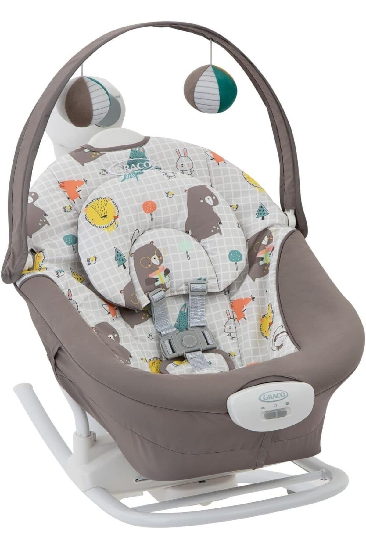 Graco Duet Sway Bear 2 si 1 Arada Bebek Sal nca Titre imli Ayarlanabilir Sallanma H z Ta nabilir Fiyat Yorumlar Trendyol
