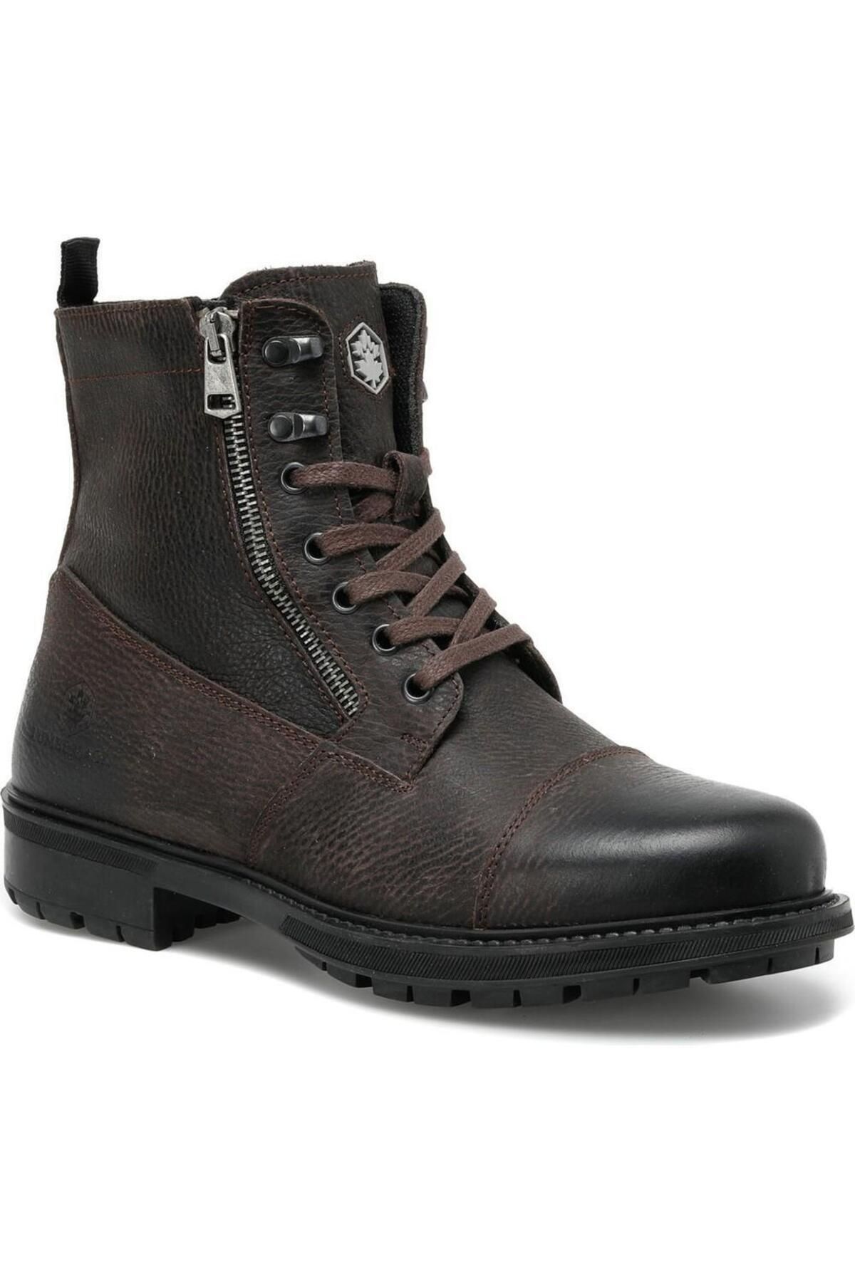 Lumberjack Ramones 1pr Genuine Leather Zippered Casual Men s Boots Trendyol