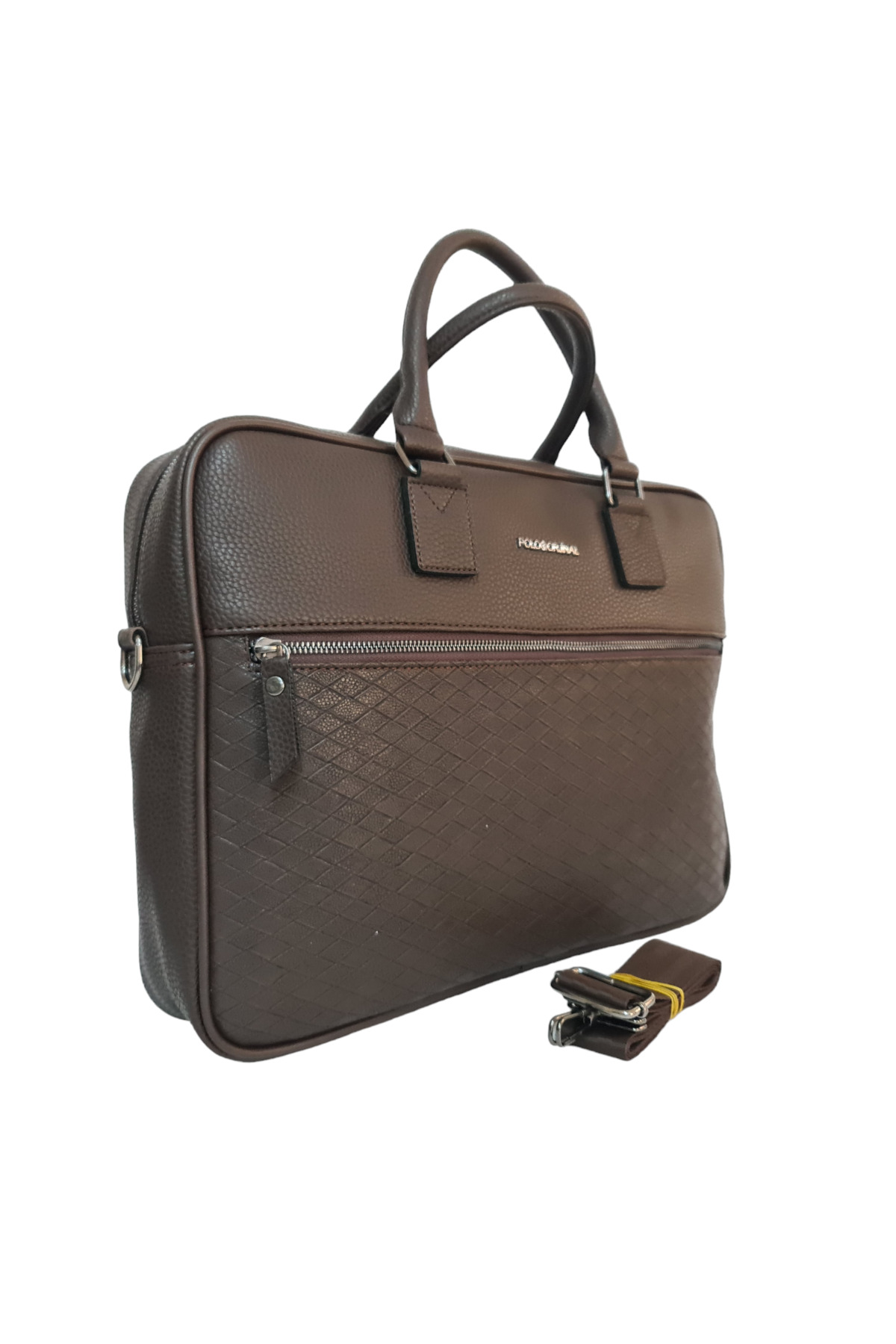Poloorjinal  KAHVERENGİ Evrak Ve 15.6 Inç Laptop Çantası - Görsel 3