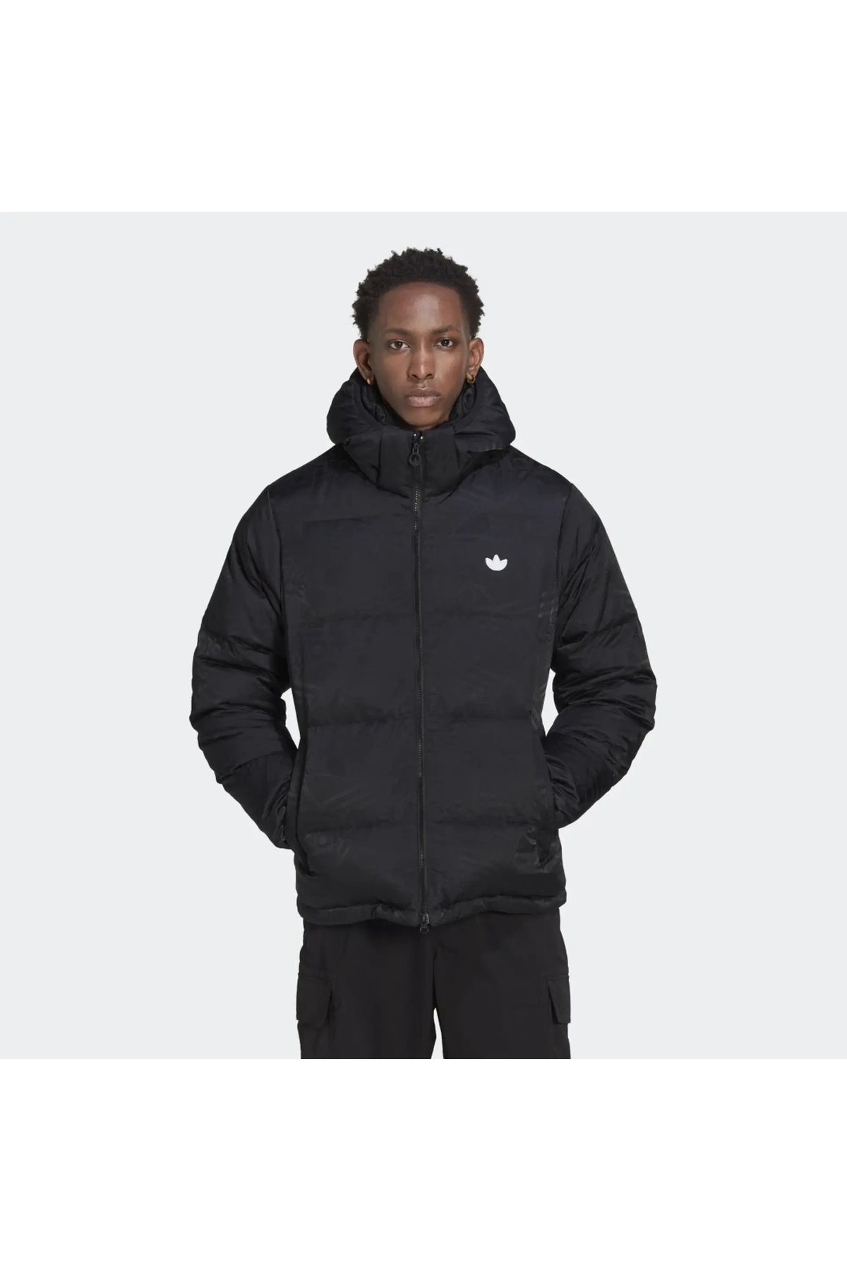 adidas Winter Jacket Black Relaxed fit