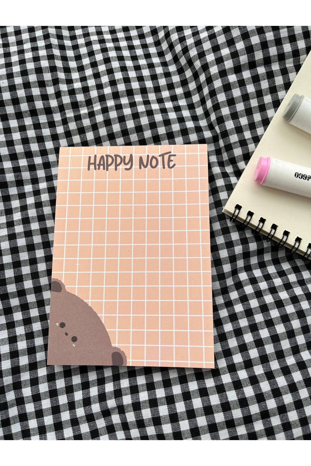 Sumicorn Design-Cute Kawaii Memo Pad, Notepad, To Do List, Memopad, Planner, A6 (10.5 x 14.8 cm), 100 Pieces 4