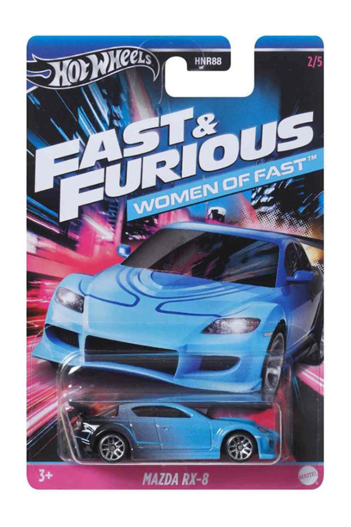 HOT WHEELS Fast & Furious Mazda RX 8 - Women of Fast (1/64