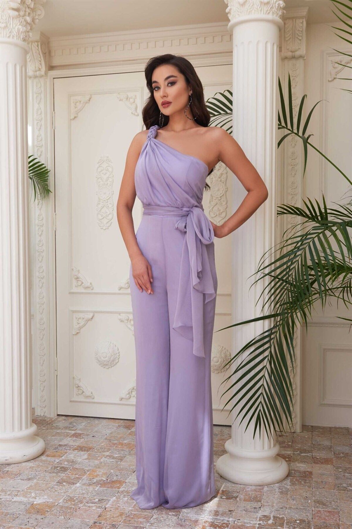 Lavender clearance formal jumpsuit
