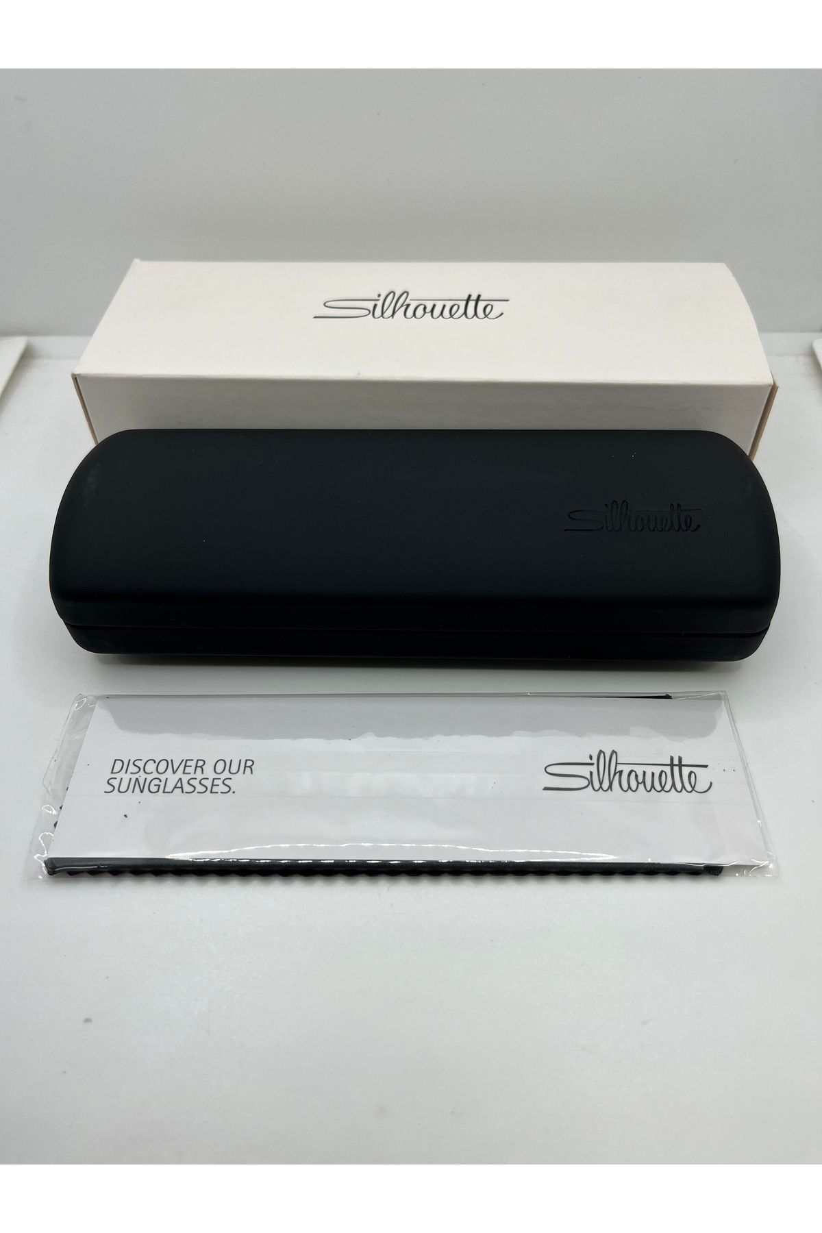 Silhouette Glasses Case Black Trendyol
