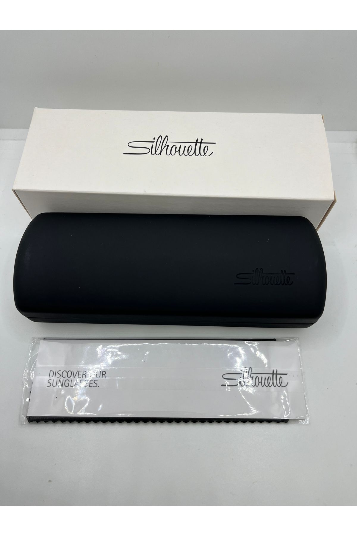 Silhouette glasses case shop