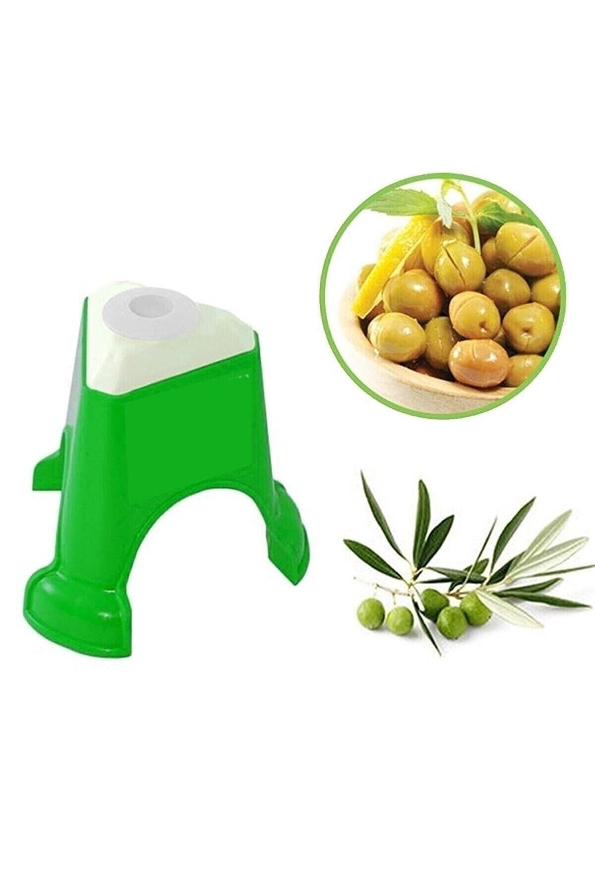 Viyalente-Olive Slicing Device and Deep Storage Container with Strainer 8