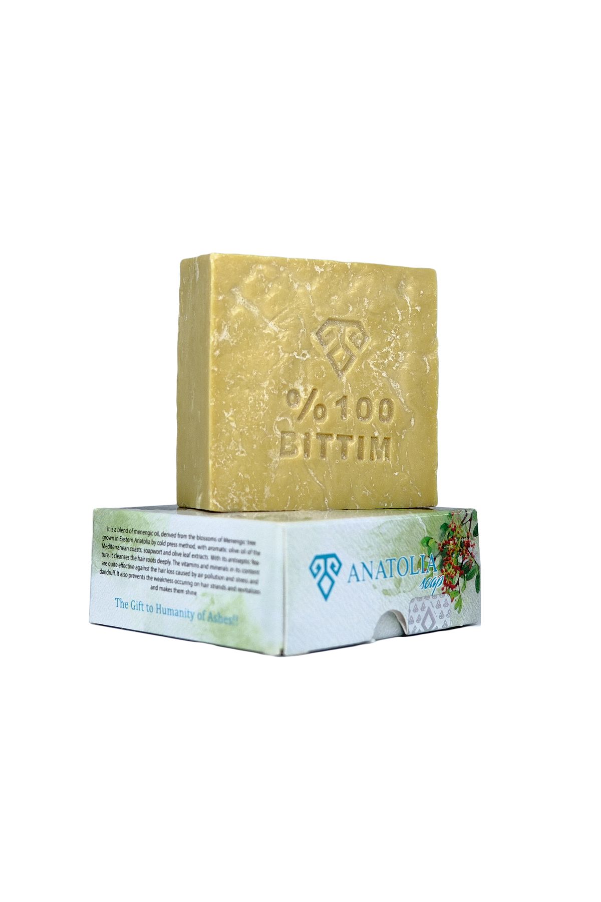 Anatolia Soap-صابون طبيعي أسيرت أصلي، زيت نقي بنسبة 100% للقشرة، لتساقط الشعر، وتقوية الشعر 3