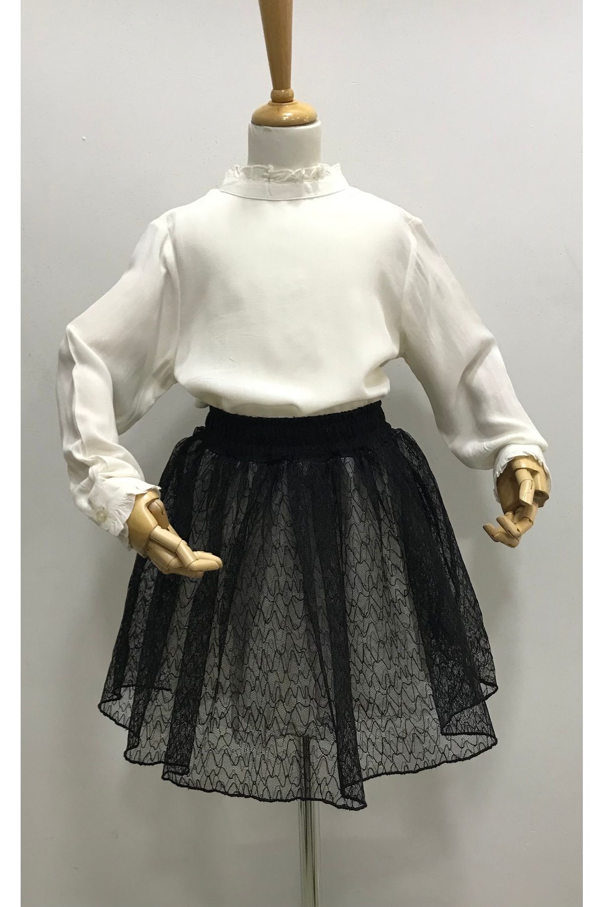 Çikoby-Girl's Tutu Skirt Shirt Suit 1