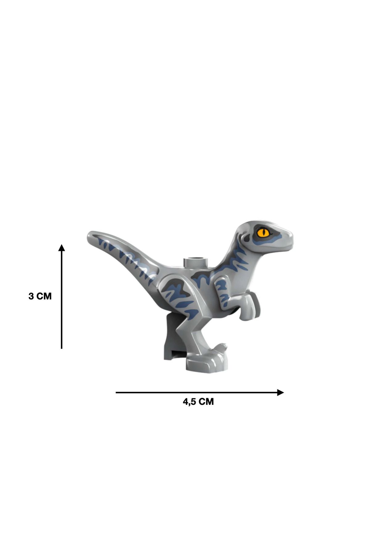 LEGO-Jurassic World - Small Velociraptor - Dinosaur Original Minifigure 1