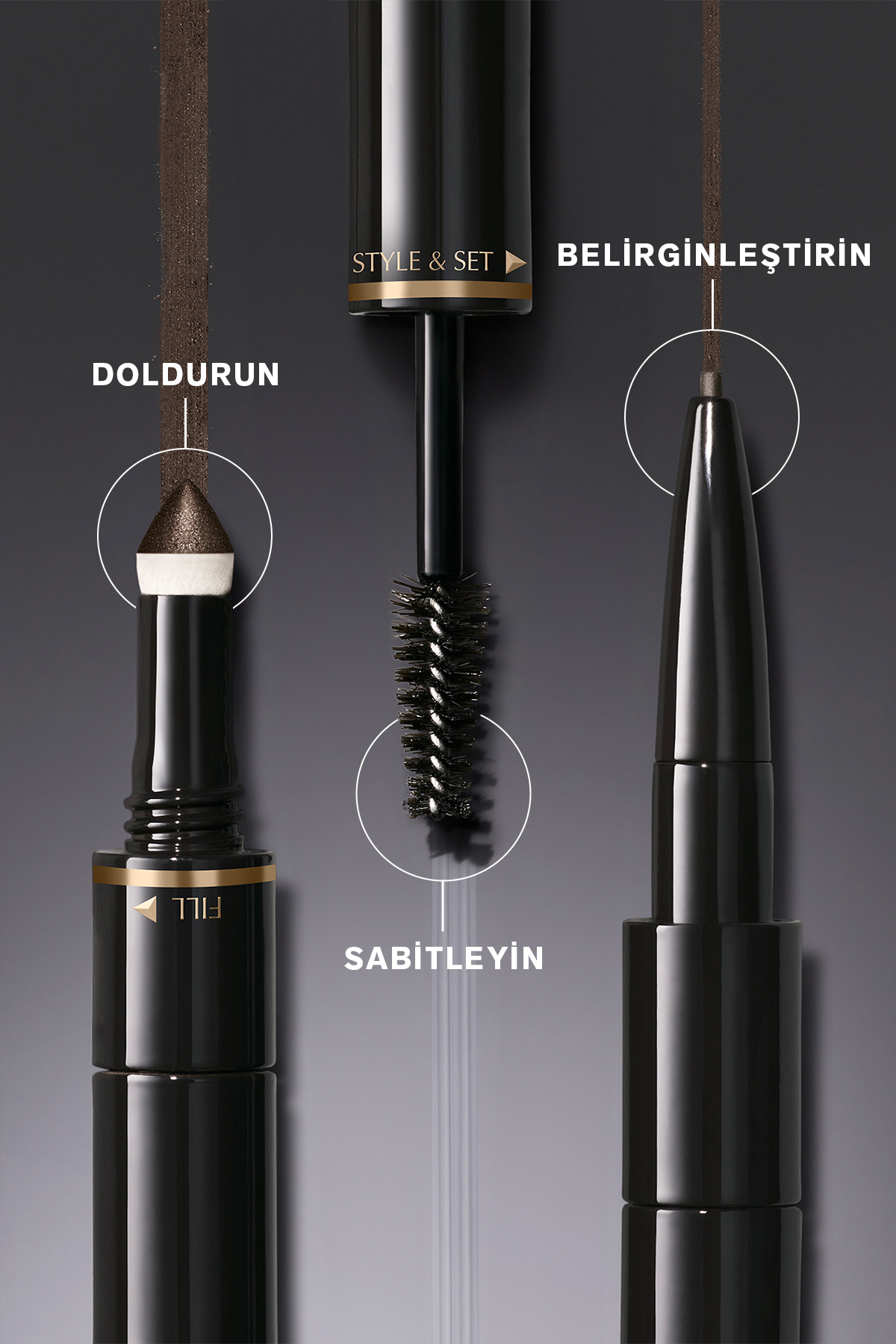 مداد ابرو  قهوه ای Estee Lauder | 117066 اورجینال - تصویر 5