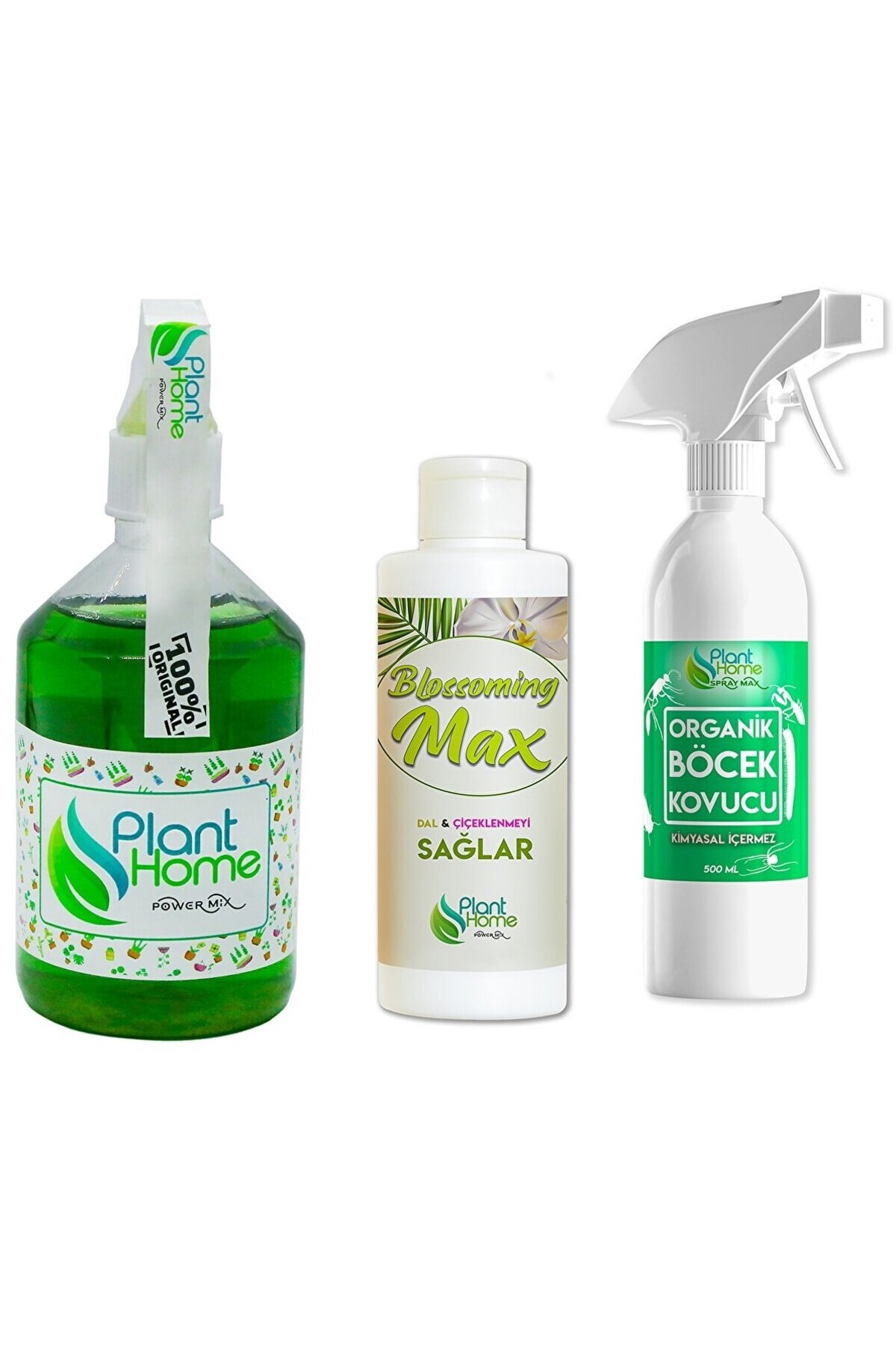 plant-home planthome üclü set powermix blossomıgmax spreymax