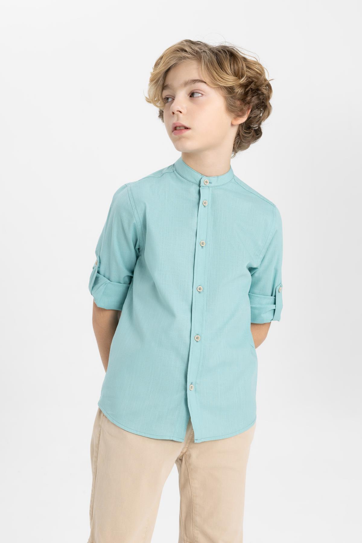 پیراهن پسرانه دفاکتو | Z1035A624SM Defacto - Image 3