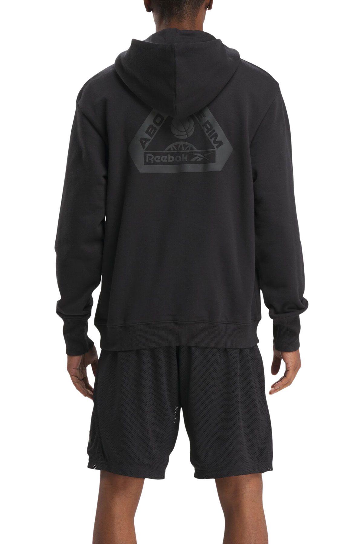 Reebok ATR HOOPWEAR HOODIE Siyah Erkek Sweatshirt Erkek Giyim