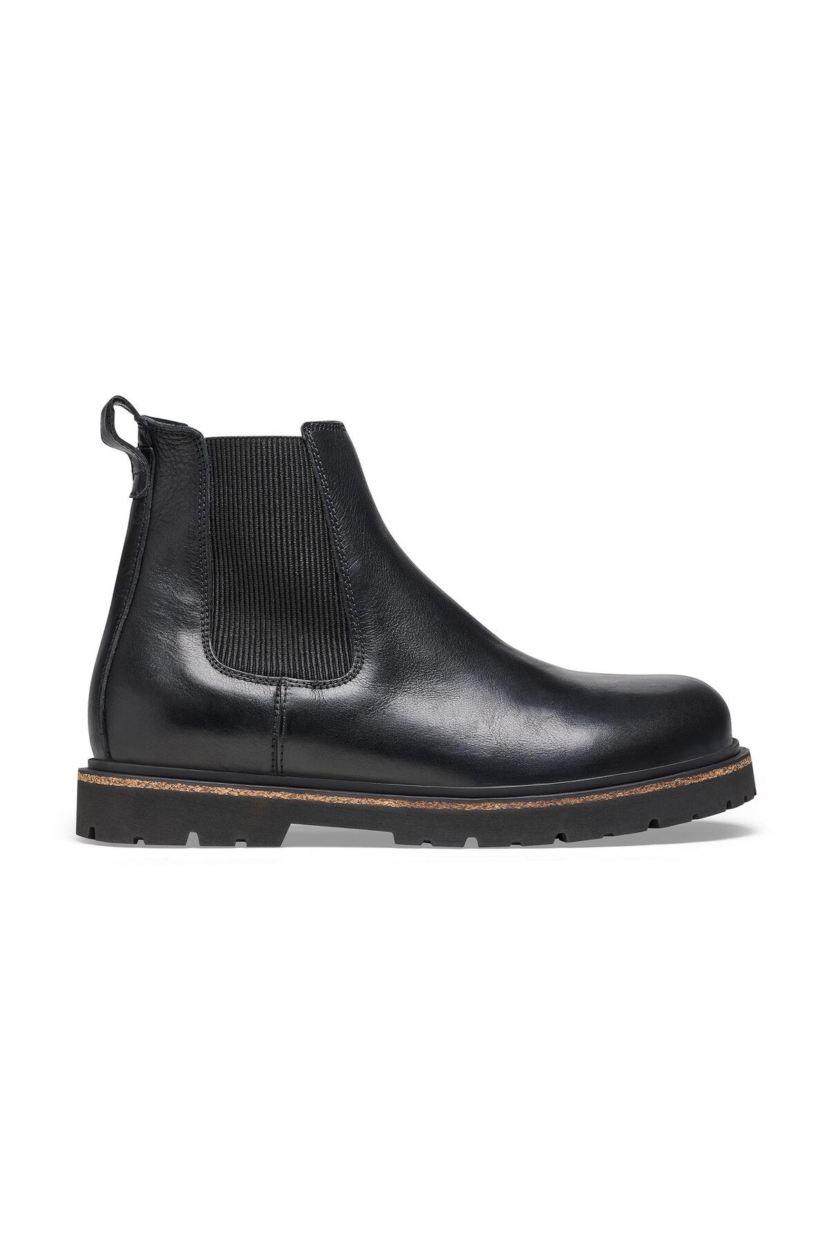 بوت بیرکن استاک زنانه چرم مصنوعی مشکی  طرح دار       | Birkenstock 1025781 GE - تصویر 5