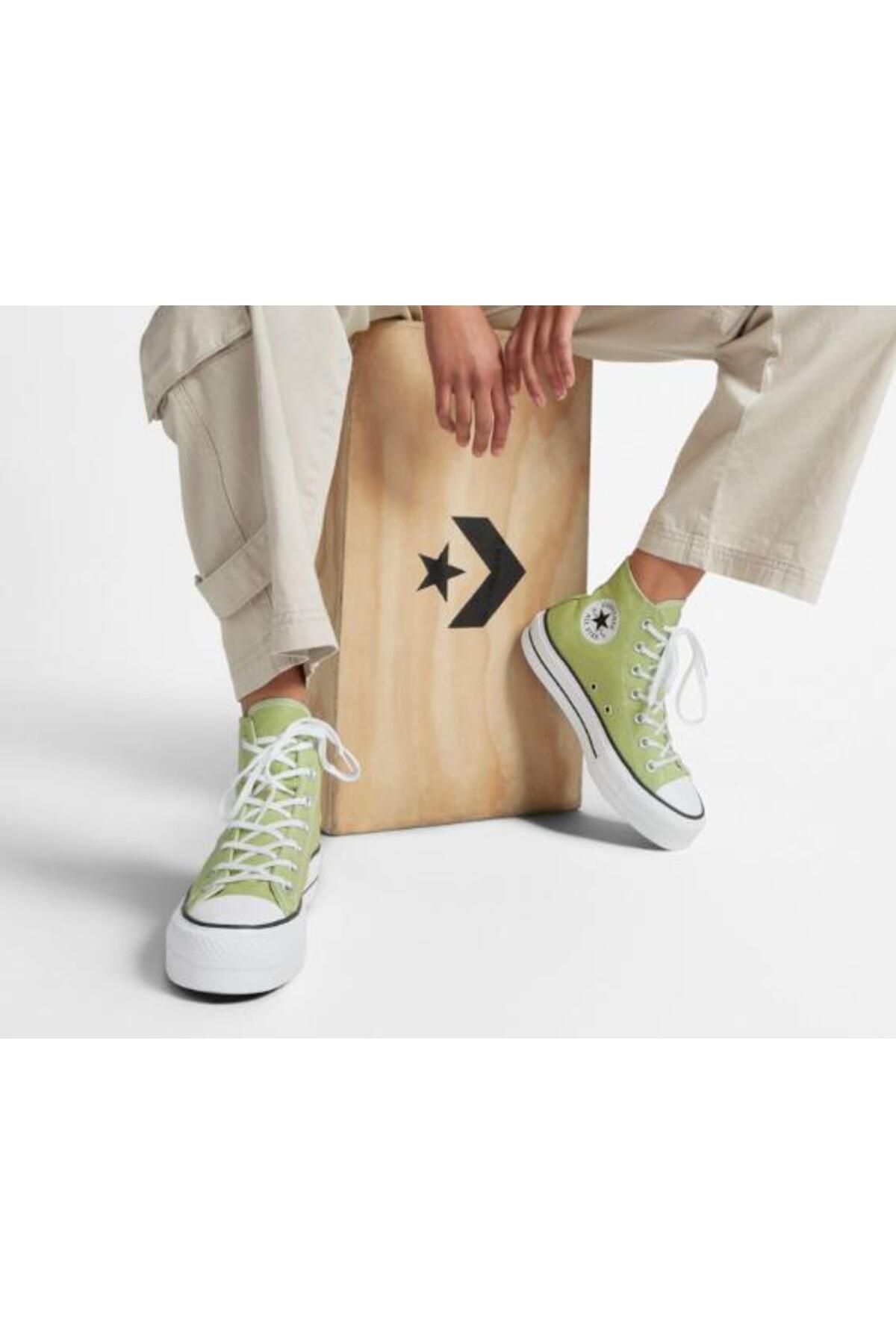 Converse Outdoor Shoes Green Block
