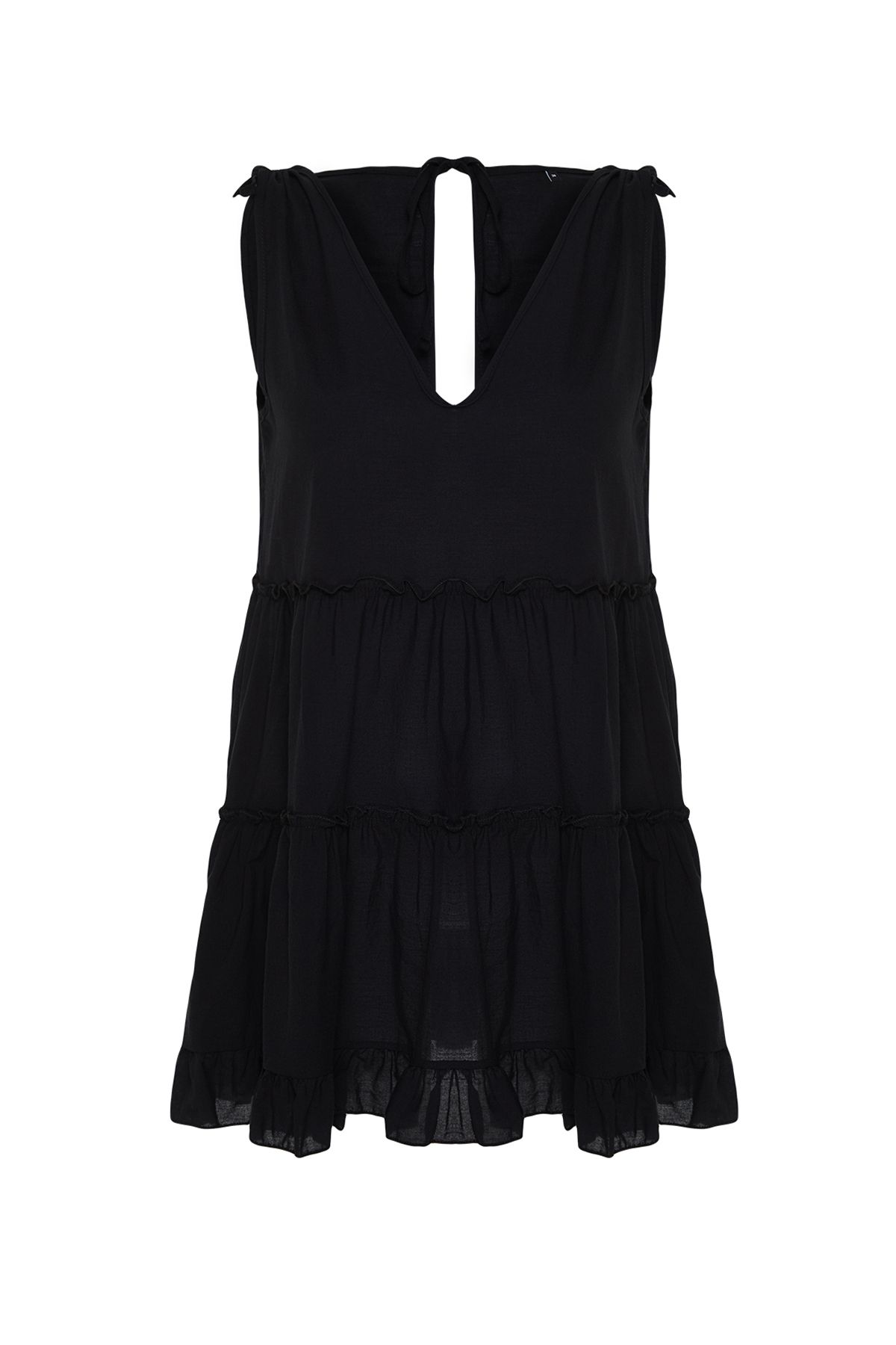 Designers remix mini ruffle dress new arrivals