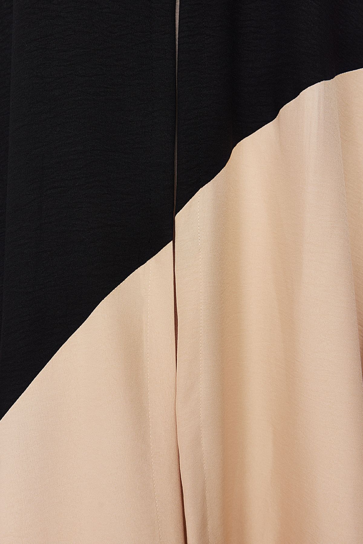 Trendyol Modest-Long Woven Cap - Ferace with Stone Color Block TCTSS24KF00002 5