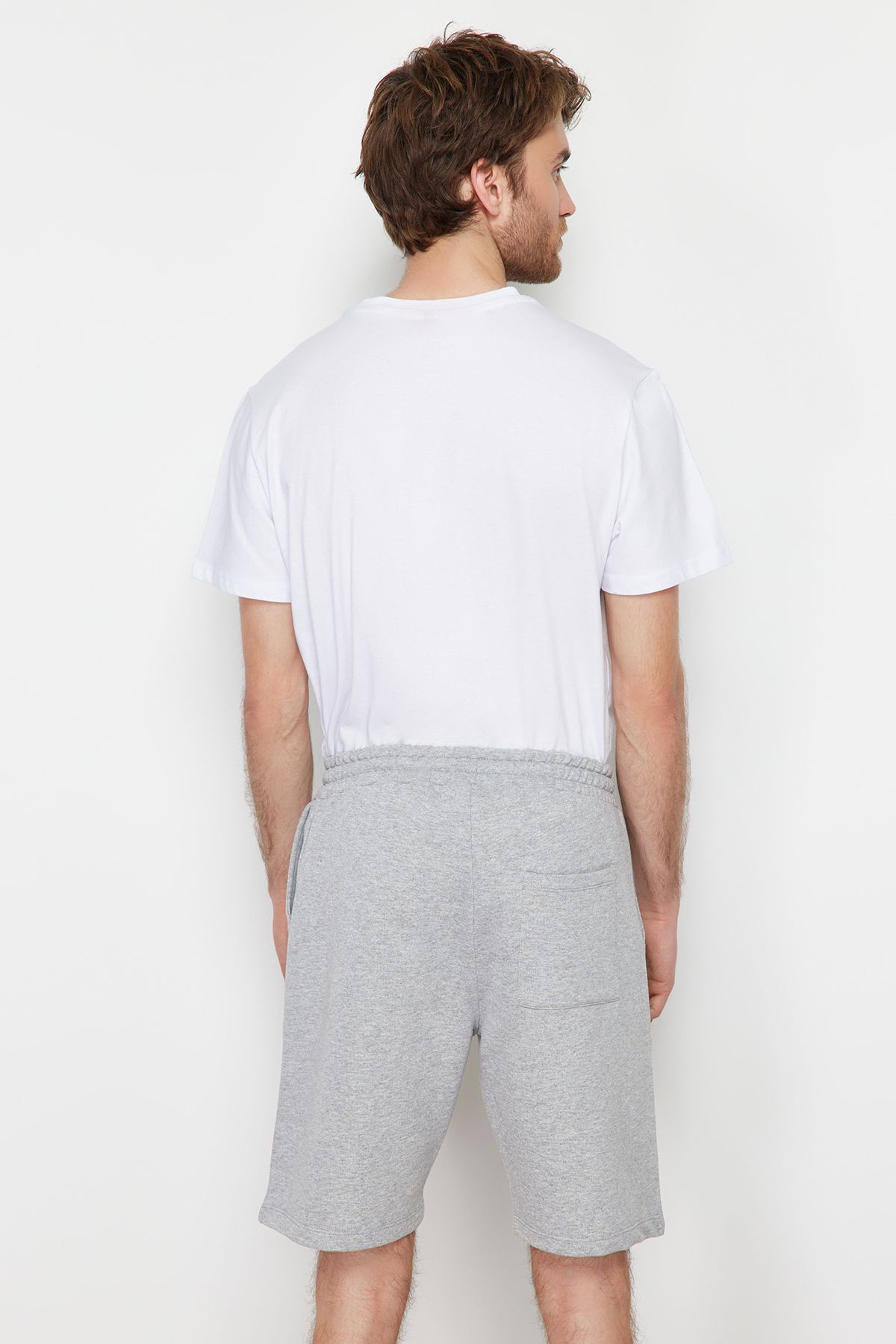 Trendyol Collection-Sada letních šortek s bílým potiskem THMSS21PT0966 6