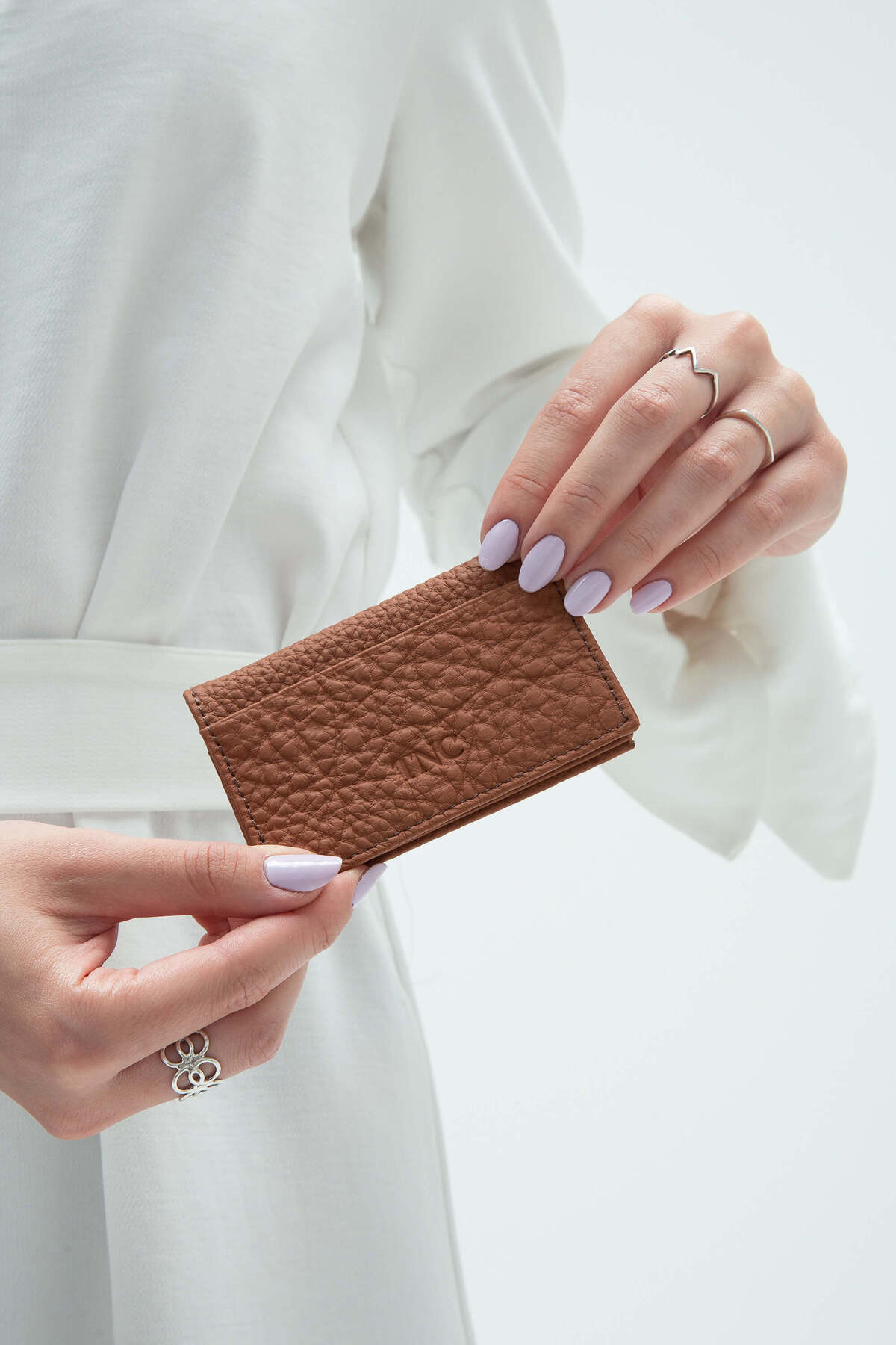 تامر تانجا جاکارتی چرم طبیعی مردانه قهوه‌ای روشن