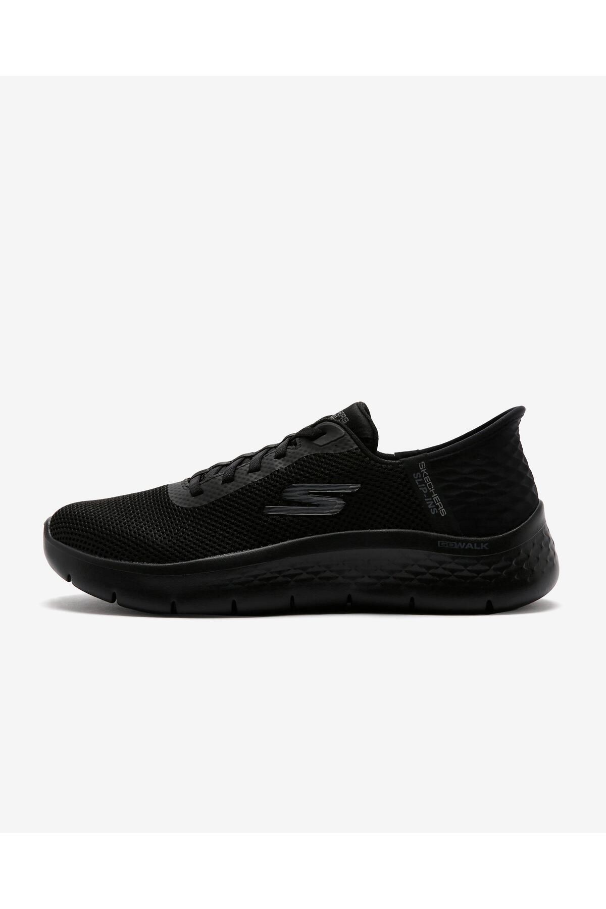 کفش دو و تمرین طلایی زنانه Go Walk Flex ورودی بزرگ Skechers