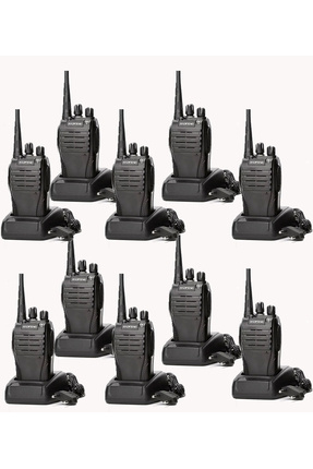 YUWA 10 Adet Baofeng bf-999s Pmr El Telsizi (Kulaklık Hediyeli)