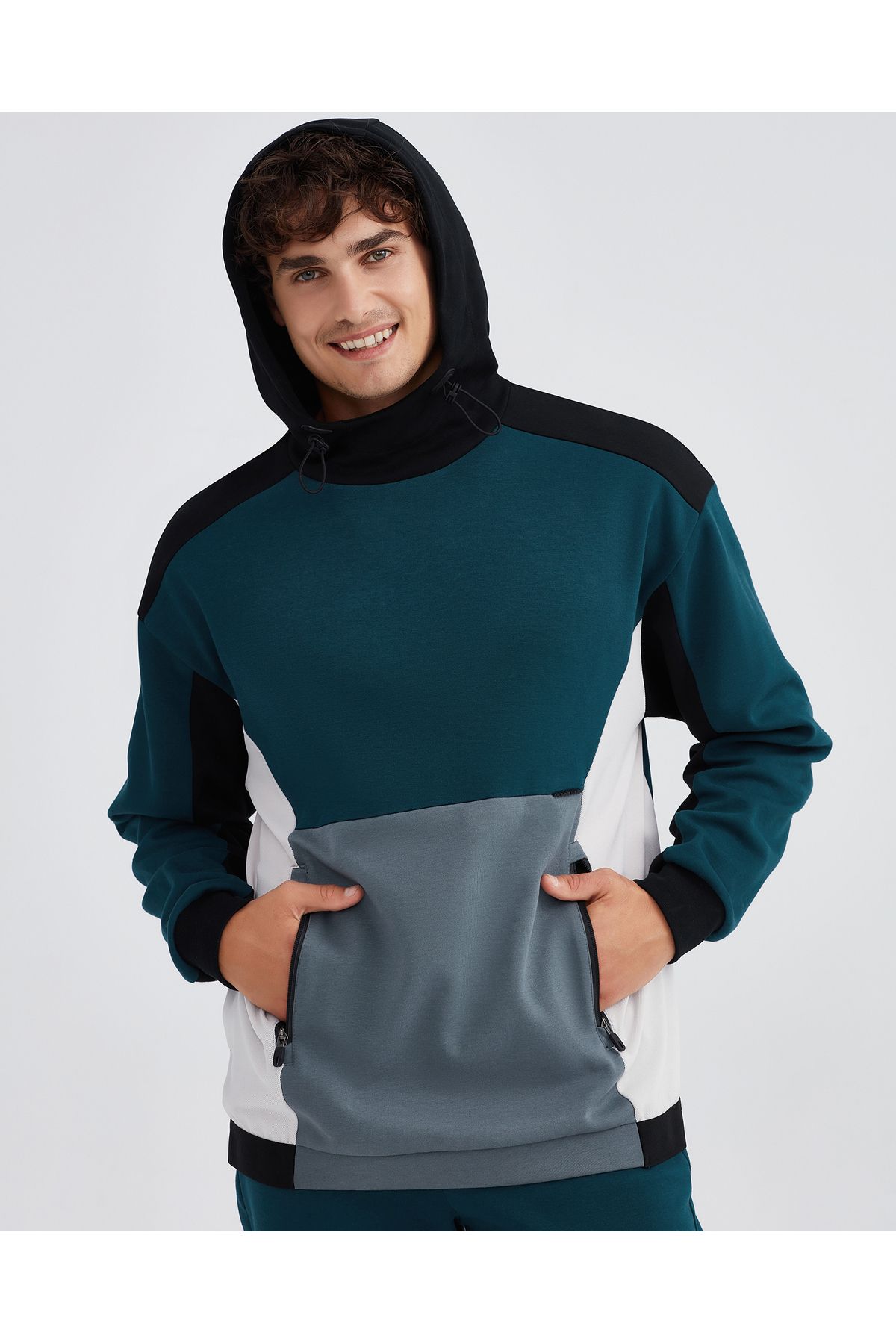 Skechers sweatshirts mens green discount
