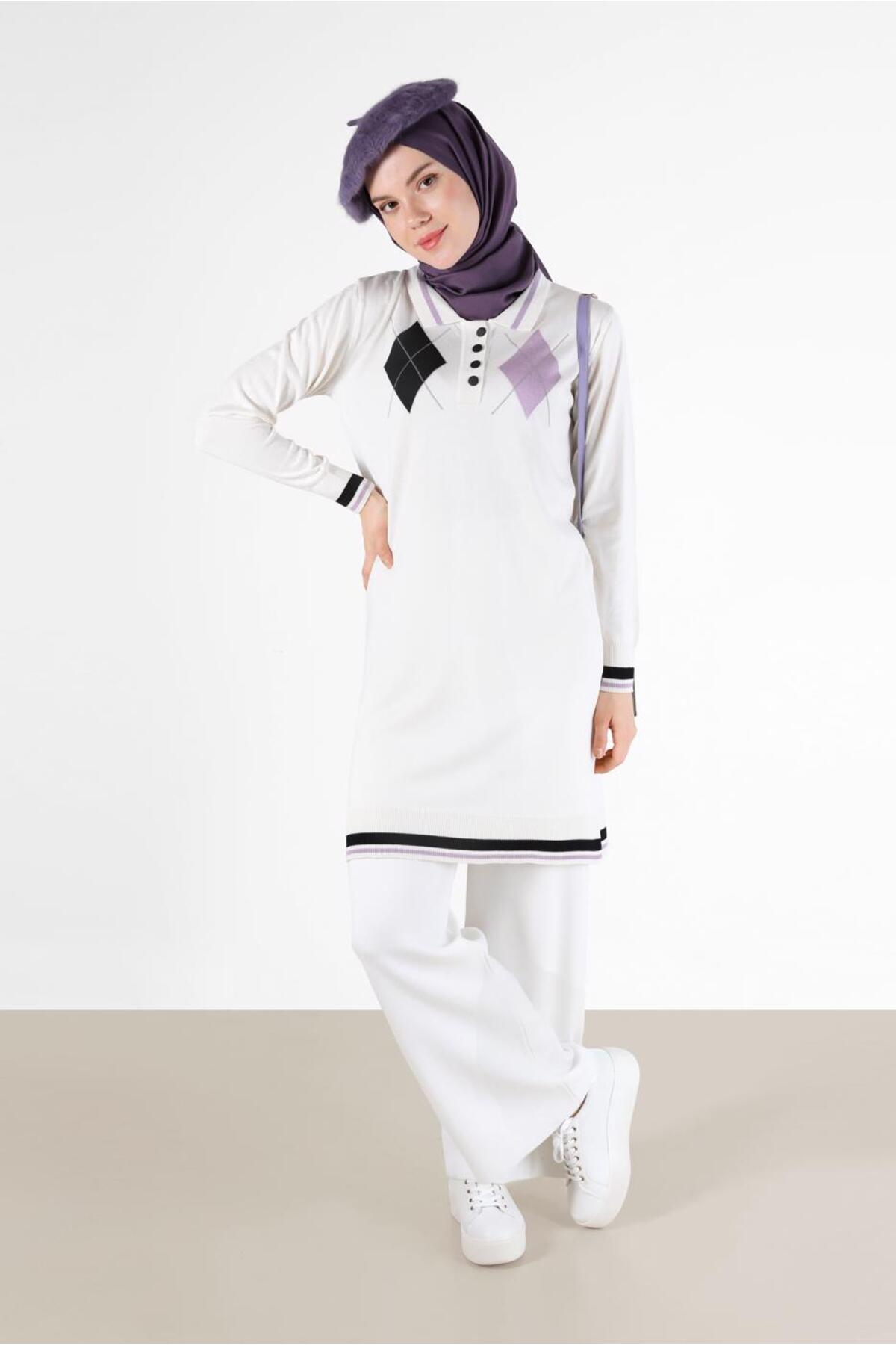 تونیک زنانه آلوینا | 22KTNK0042109 Alvina - Image 2