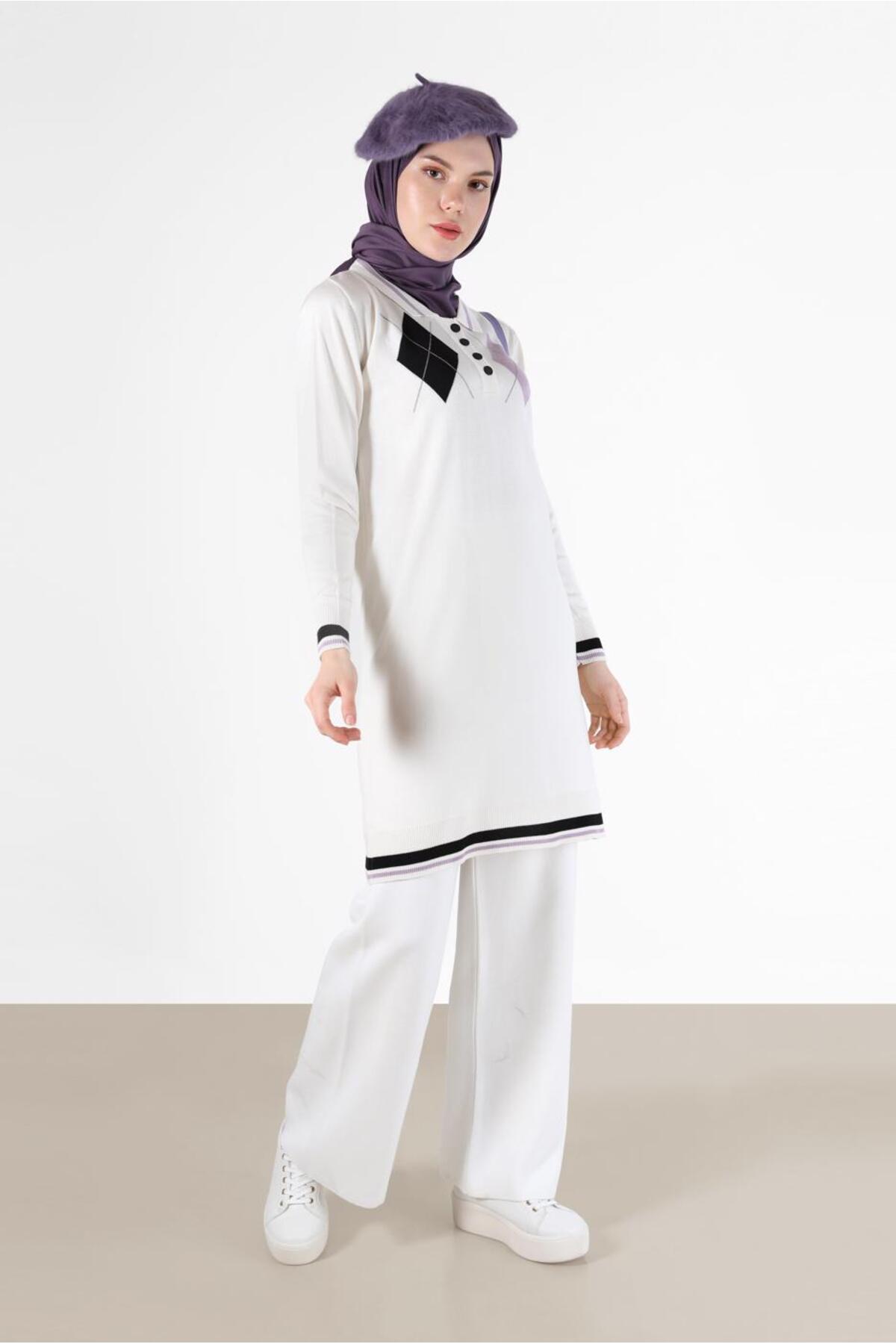 تونیک زنانه آلوینا | 22KTNK0042109 Alvina - Image 3