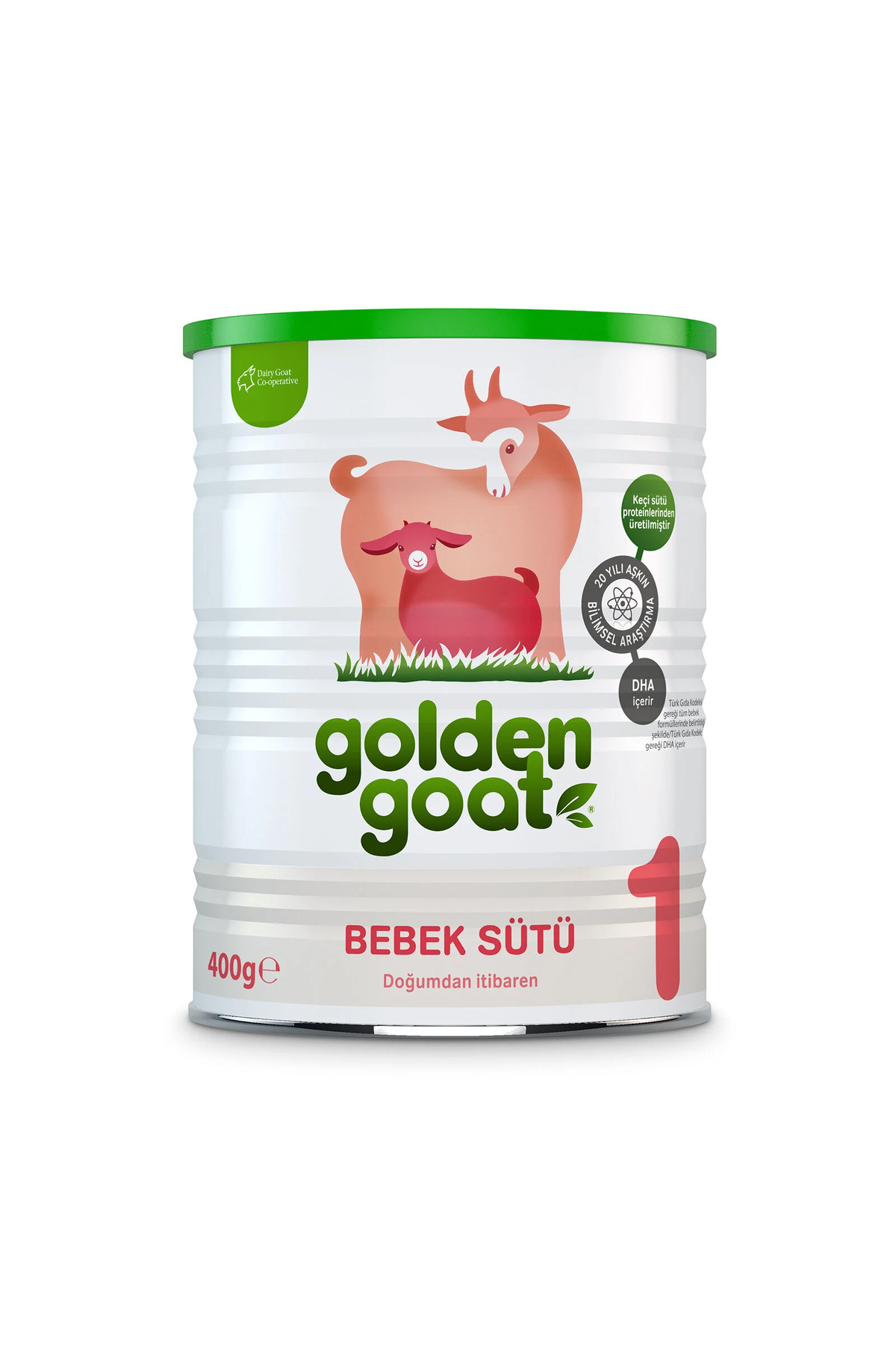 Golden Goat Keçi Sütlü 1 Numara 400 GR 0-6 Ay 6`lı Avantaj Paketi (2400GR) fotoğrafı 2 (önizleme)