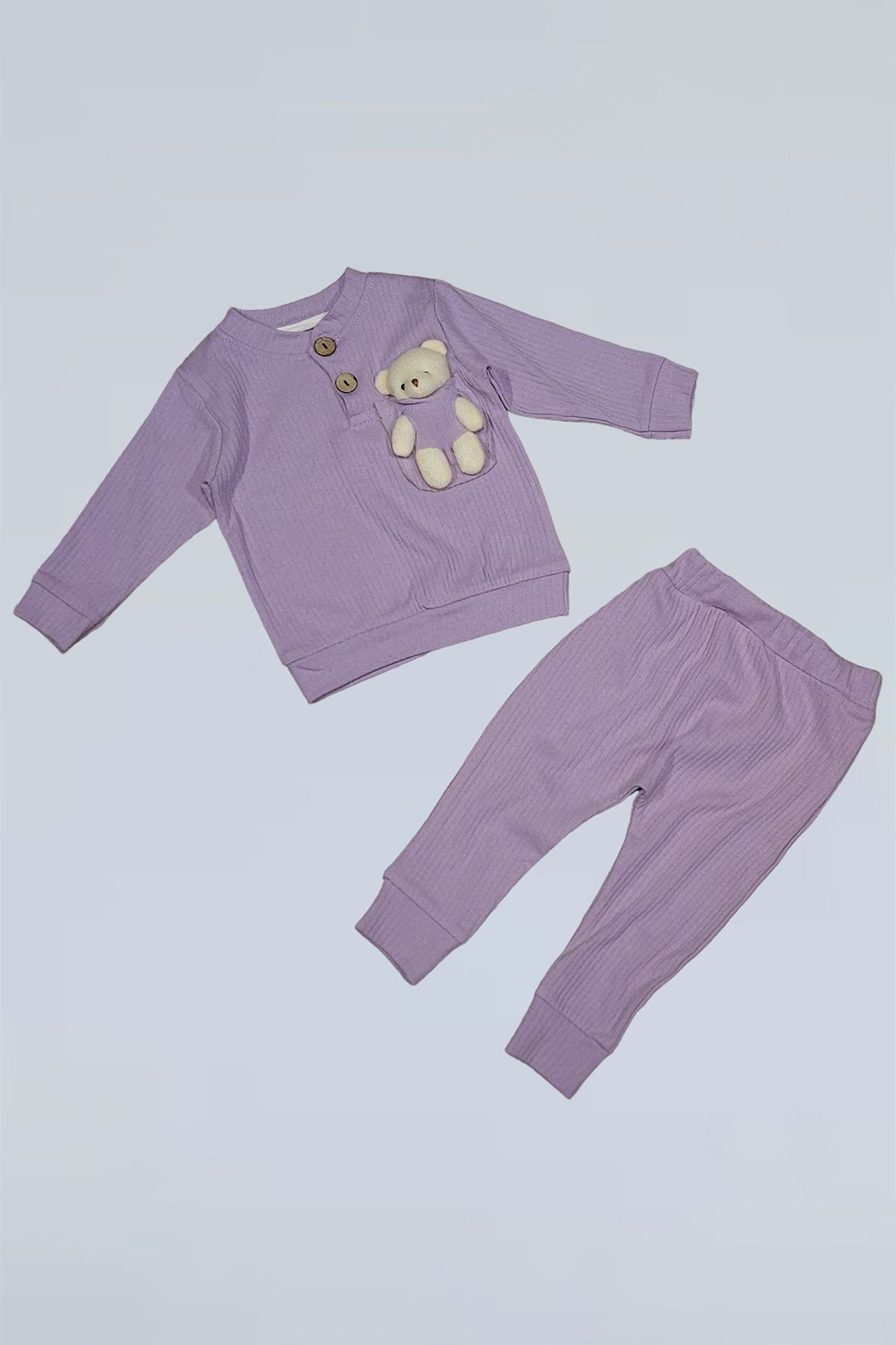 Fluffy Bear Four Seasons Pajama Set 