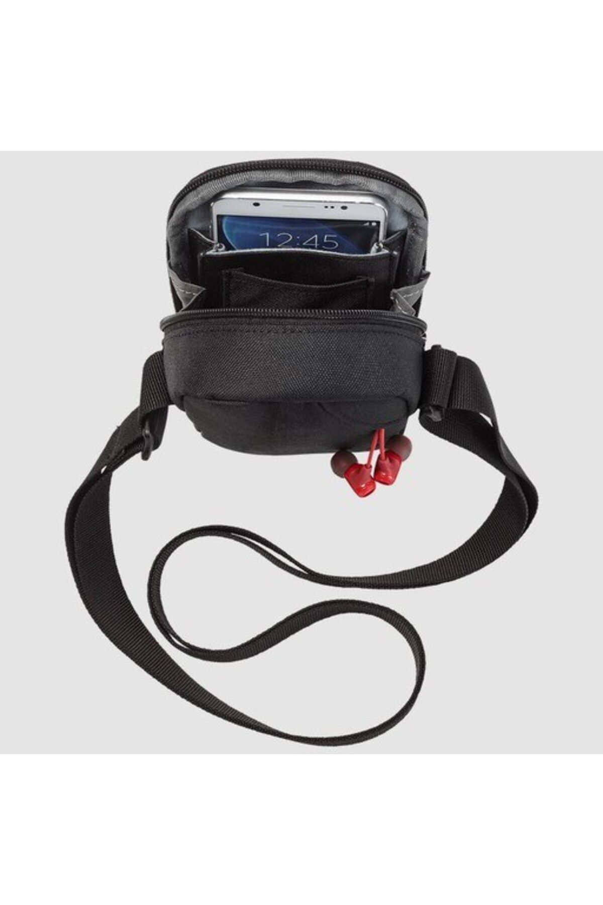 کیف شانه منشی مشکی 8006651 تک سایز Jack Wolfskin