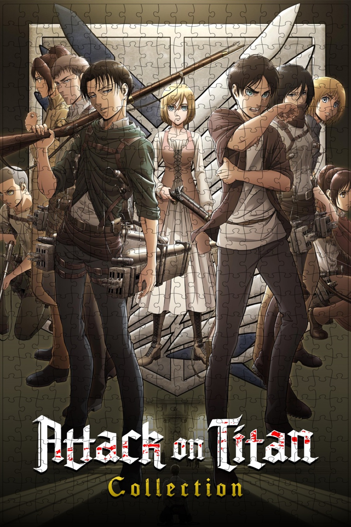 Jeronkarji Attack on Titan (Anime) Collection Film Posterinin 500