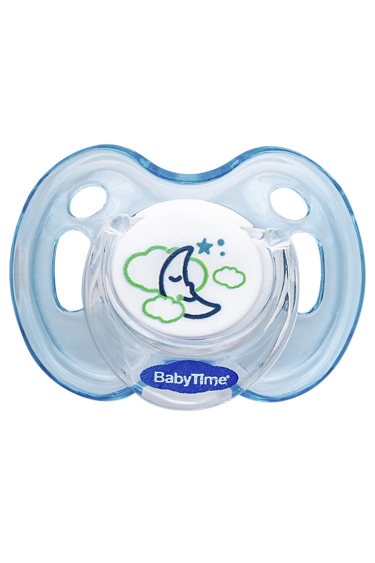 Силиконовая соска Babytime Baby Time Cherry Tip для детей от 0 до 6 месяцев, синяя TYCBGVRPIN170364835259060