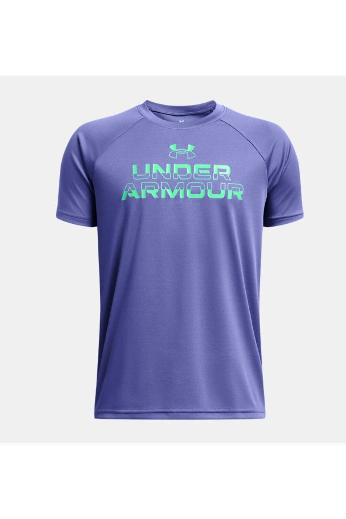 Under Armour Boy UA Tech Split Wordmark с коротким рукавом 1383010-561 TYCW8JL0IN170750217060847