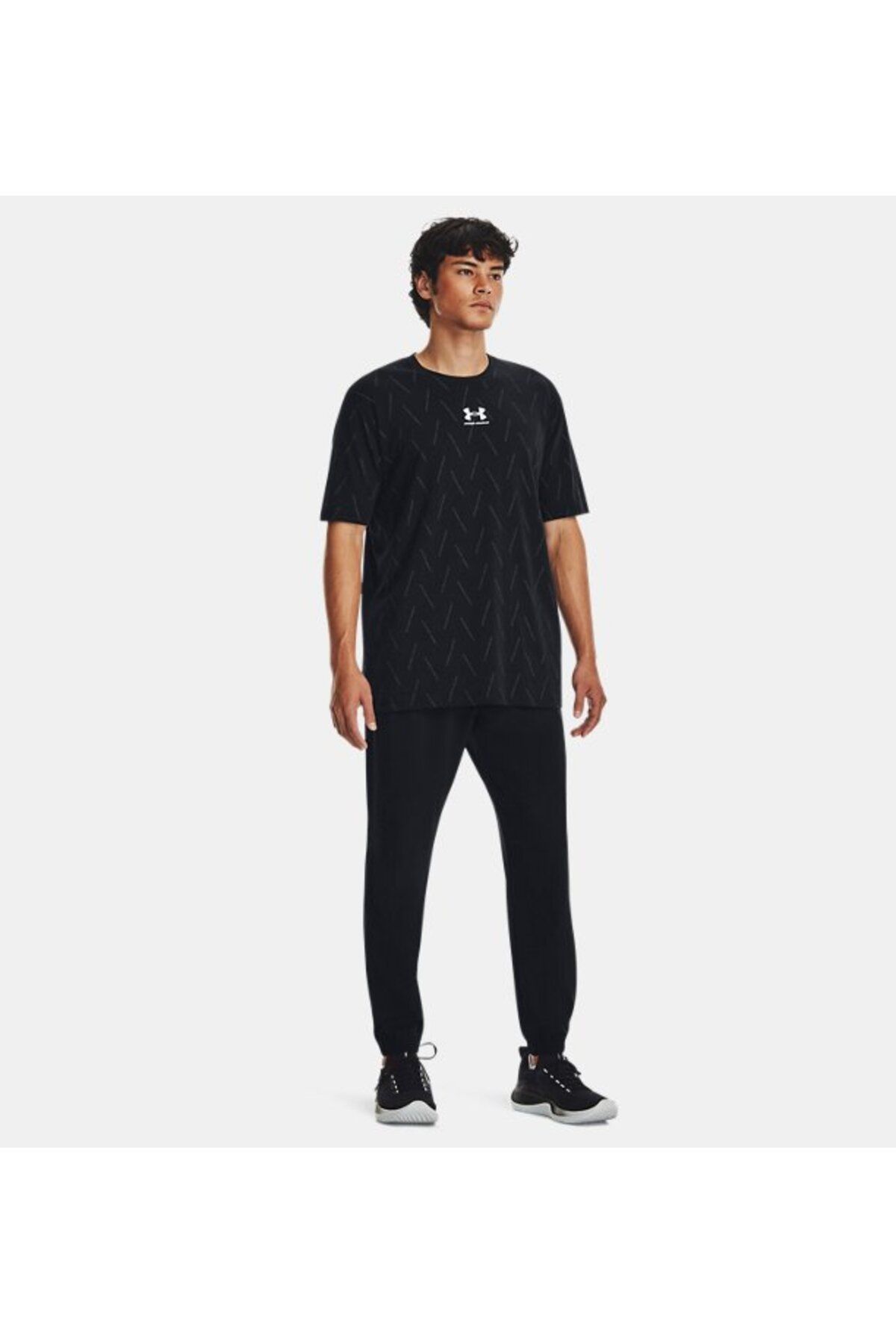 شلوار گرمکن ورزشی مشکی مردانه خدمات بافندگی UA شش 1382119 001 Under Armour