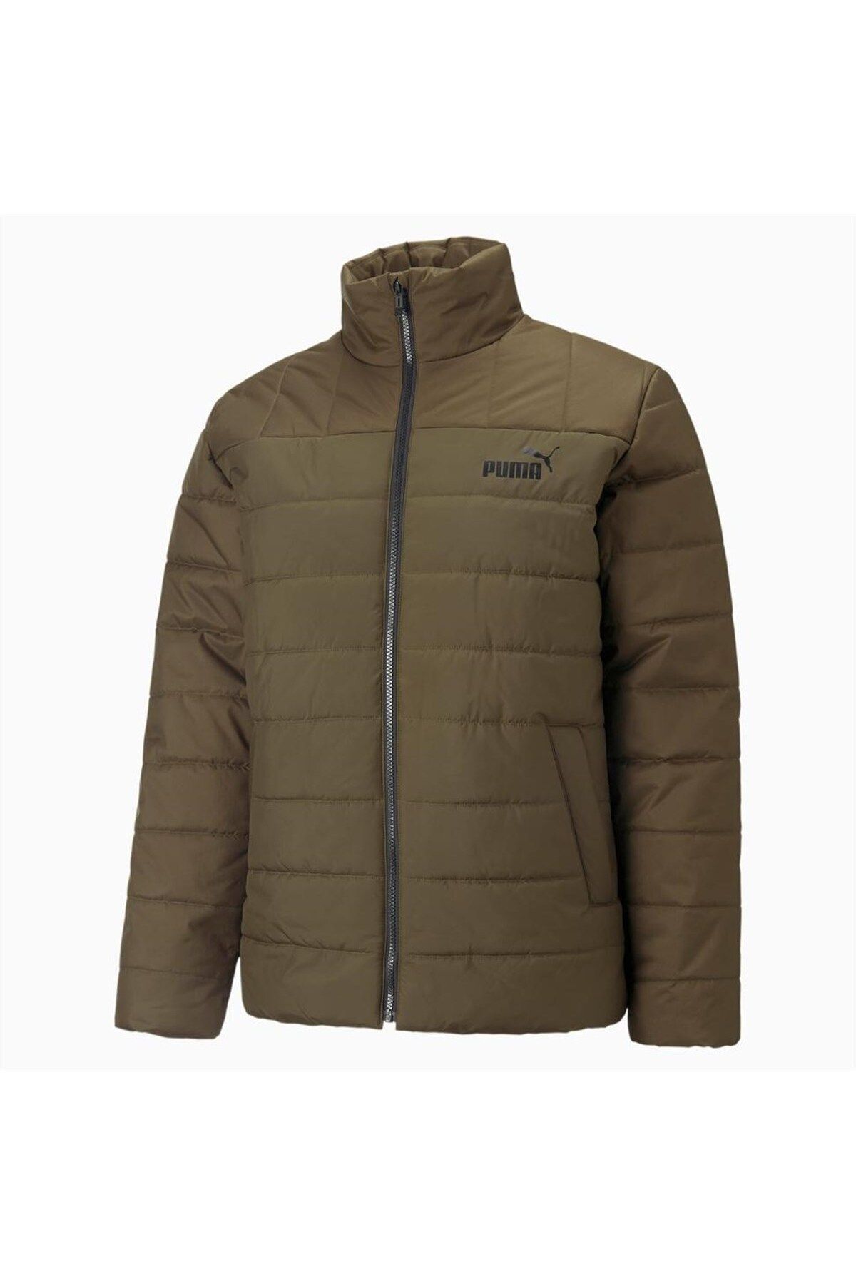 Puma olive jacket best sale