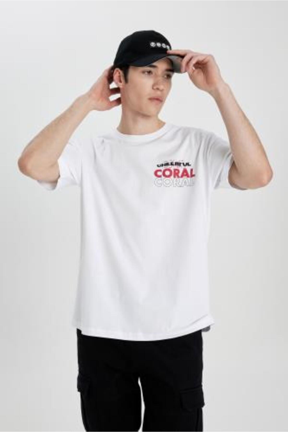 تی شرت زنانه دفاکتو | B8932AX24SM Defacto - Image 5