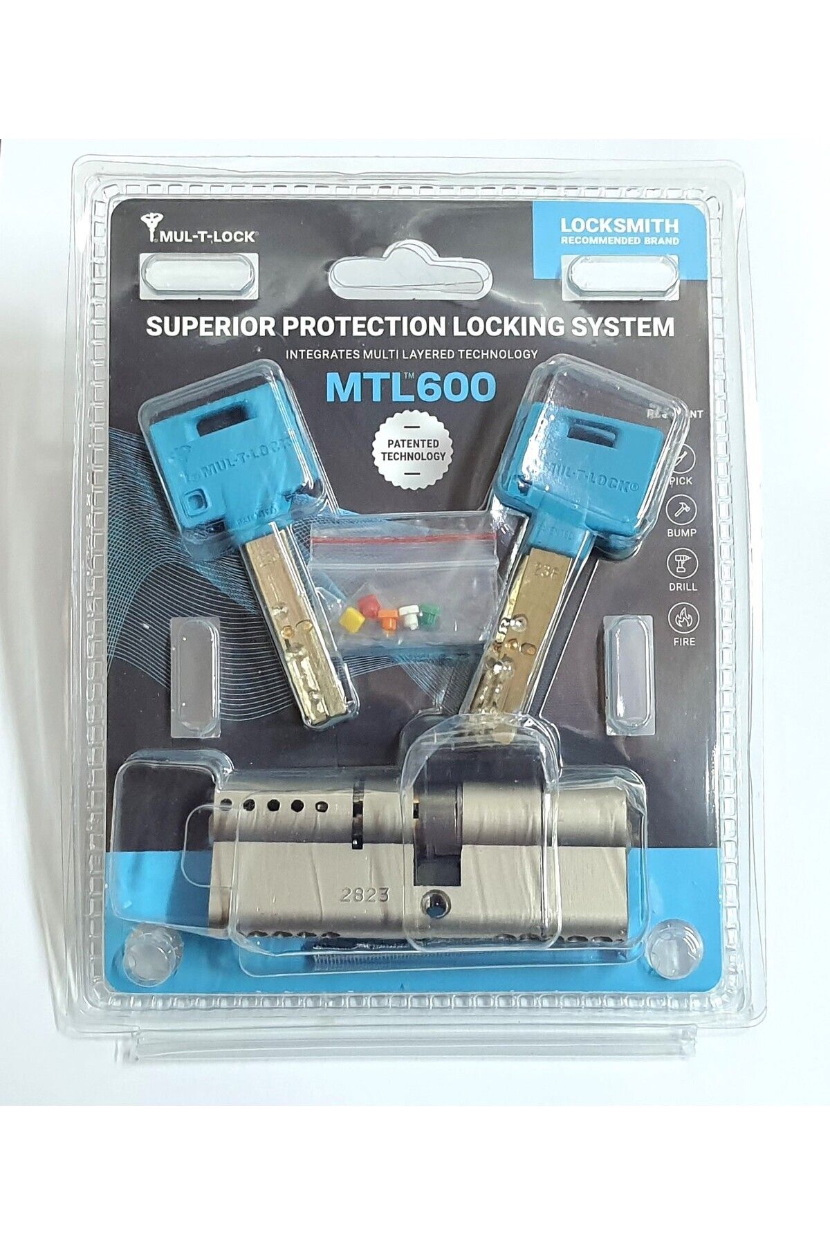 Multlock Mtl600 Interactive Yüksek Güvenli Tuzaklı Barel 83 Mm 3 Ant - 2