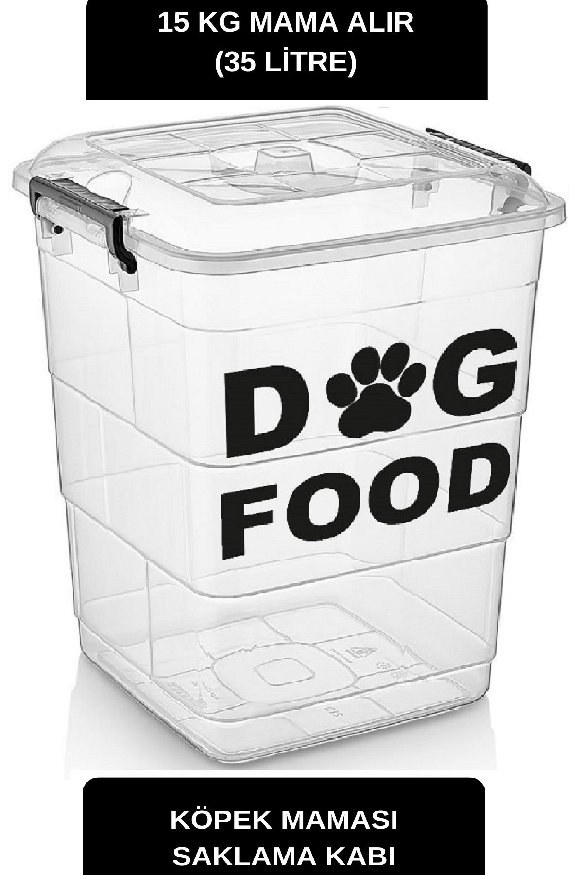Cute dog food storage container top