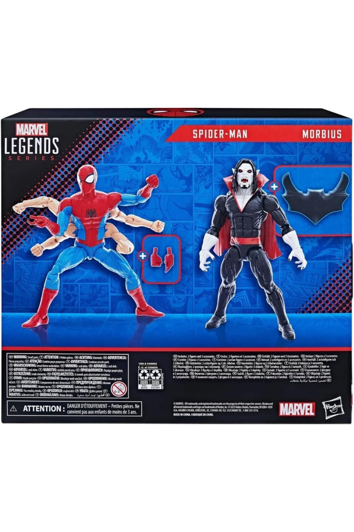 Giant spider top man action figure