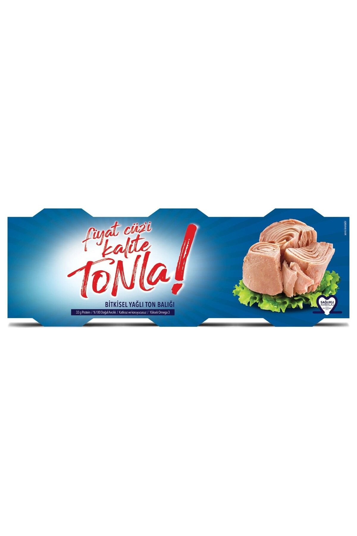 Dola Fiyat Cüz'i Kalite Tonla Bitkisel Yağlı Ton Balığı 75gx3