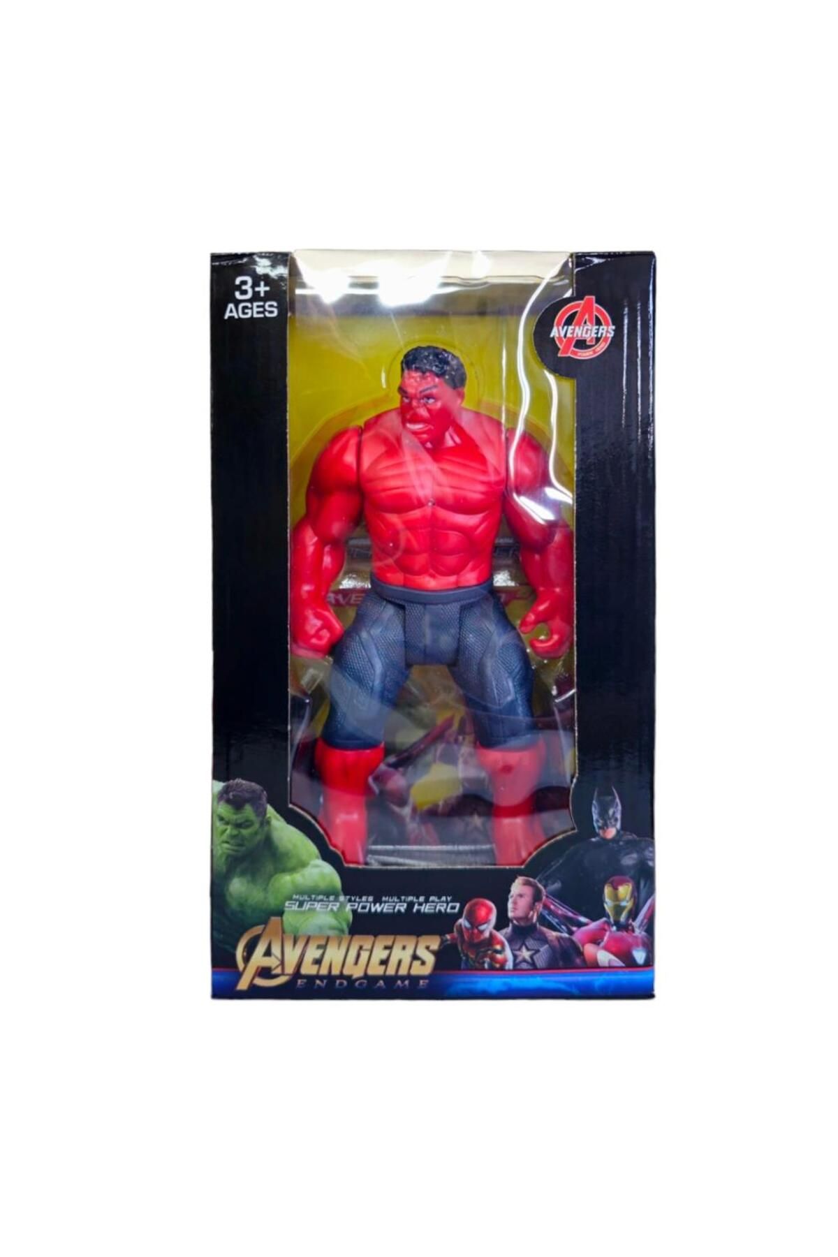 ETHEM-Toy Red Hulk Single Figure 2158-1 5